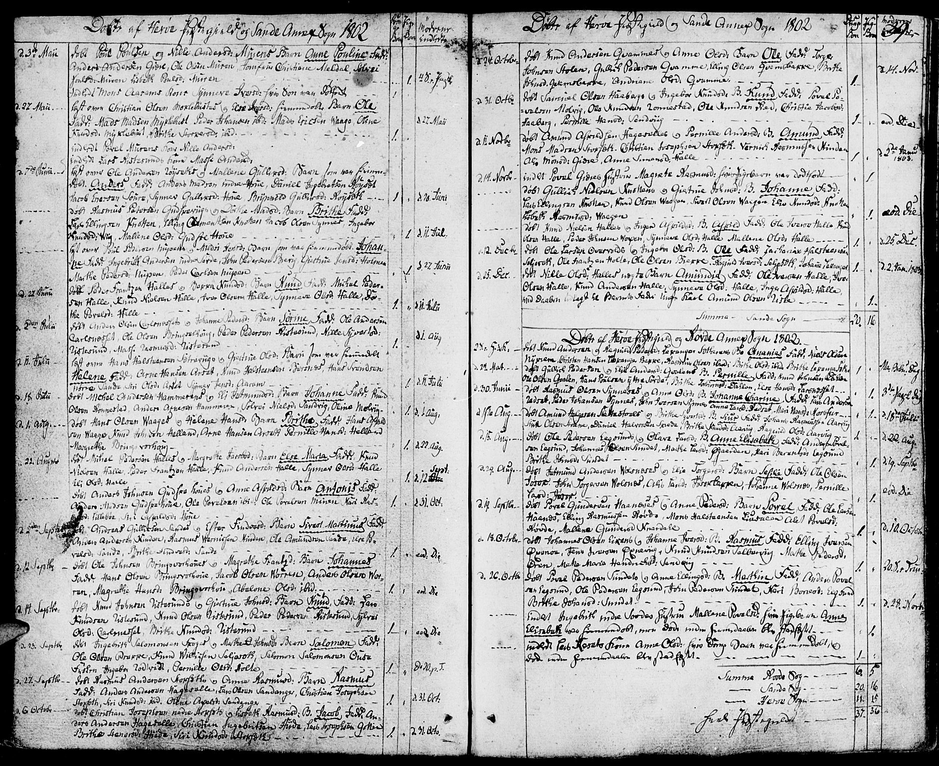 Ministerialprotokoller, klokkerbøker og fødselsregistre - Møre og Romsdal, SAT/A-1454/507/L0068: Parish register (official) no. 507A03, 1789-1825, p. 39