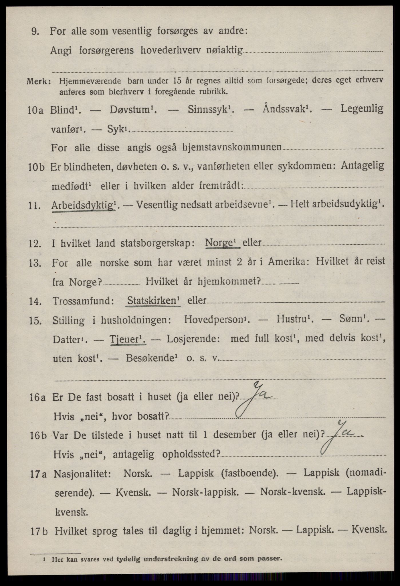 SAT, 1920 census for Børsa, 1920, p. 716