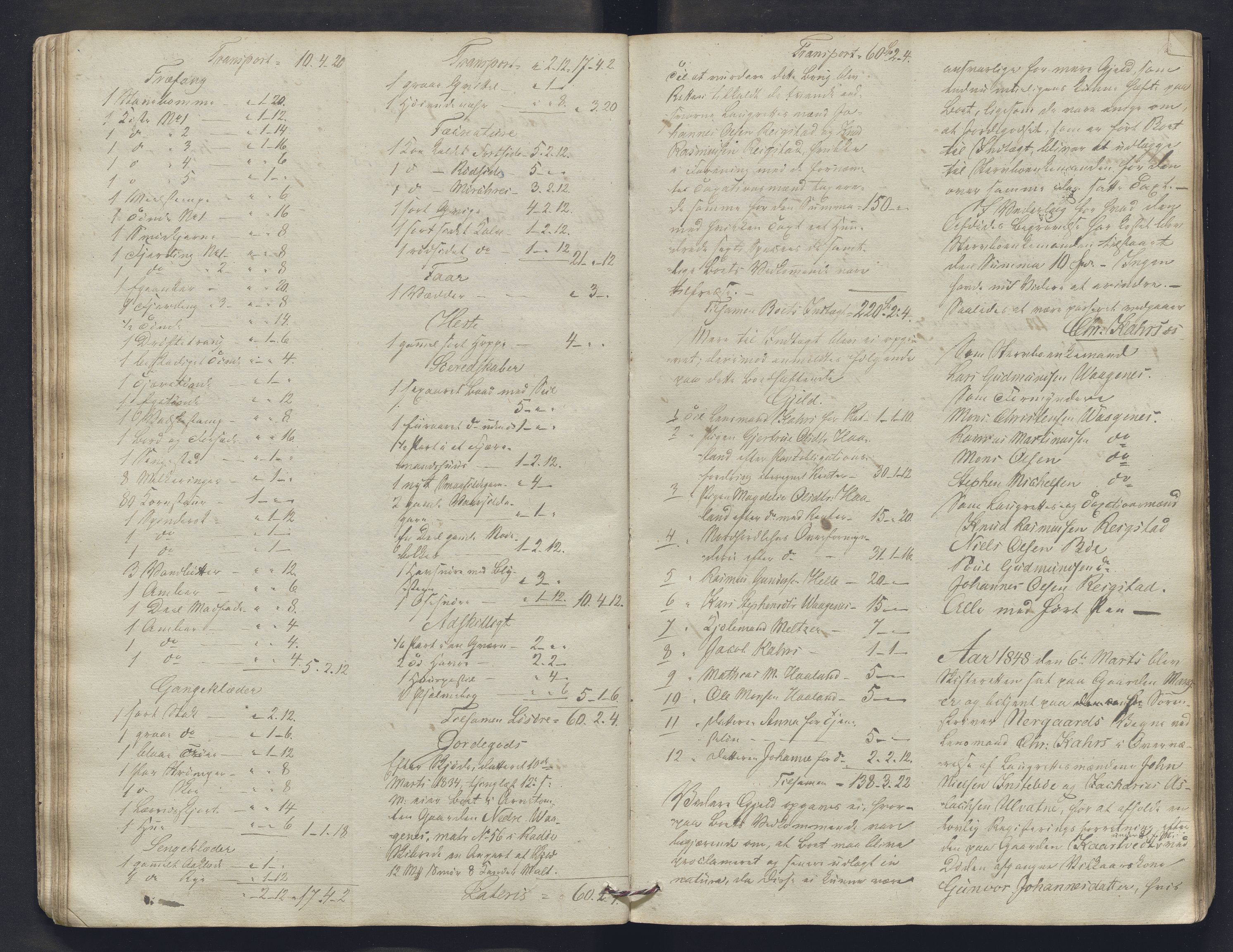Nordhordland sorenskrivar, SAB/A-2901/1/H/Hb/L0017: Registreringsprotokollar, 1846-1852, p. 33