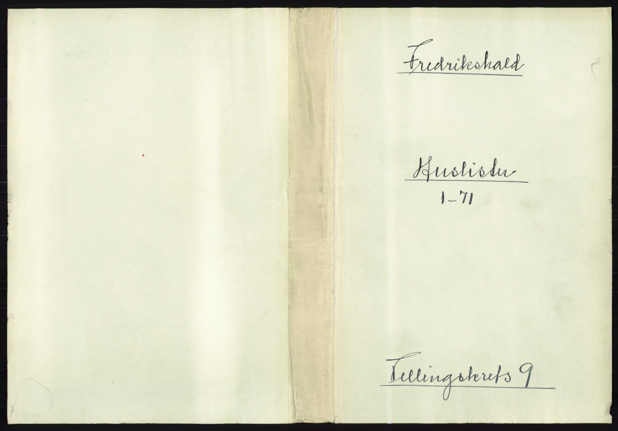 RA, 1891 census for 0101 Fredrikshald, 1891, p. 776