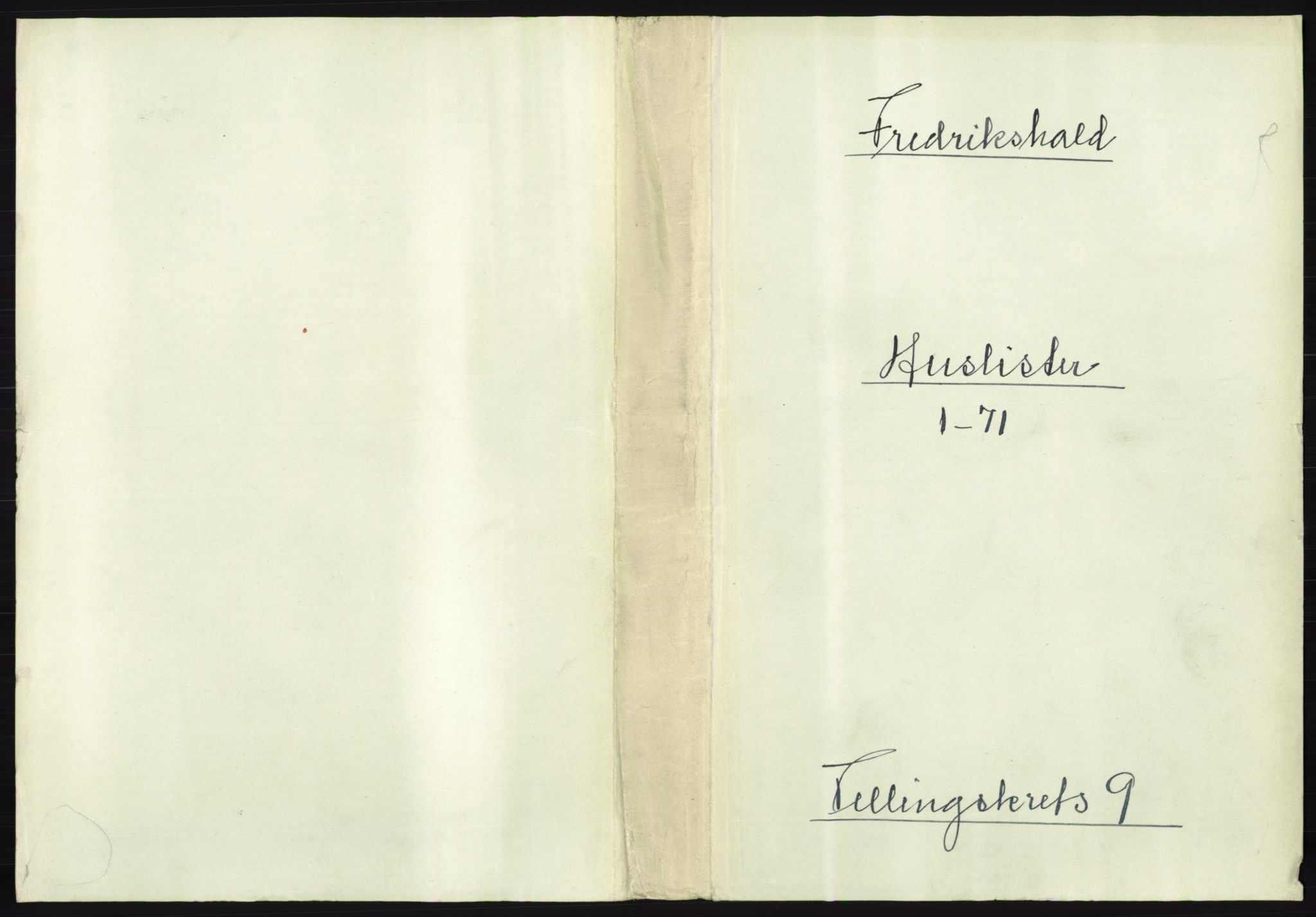 RA, 1891 census for 0101 Fredrikshald, 1891, p. 776