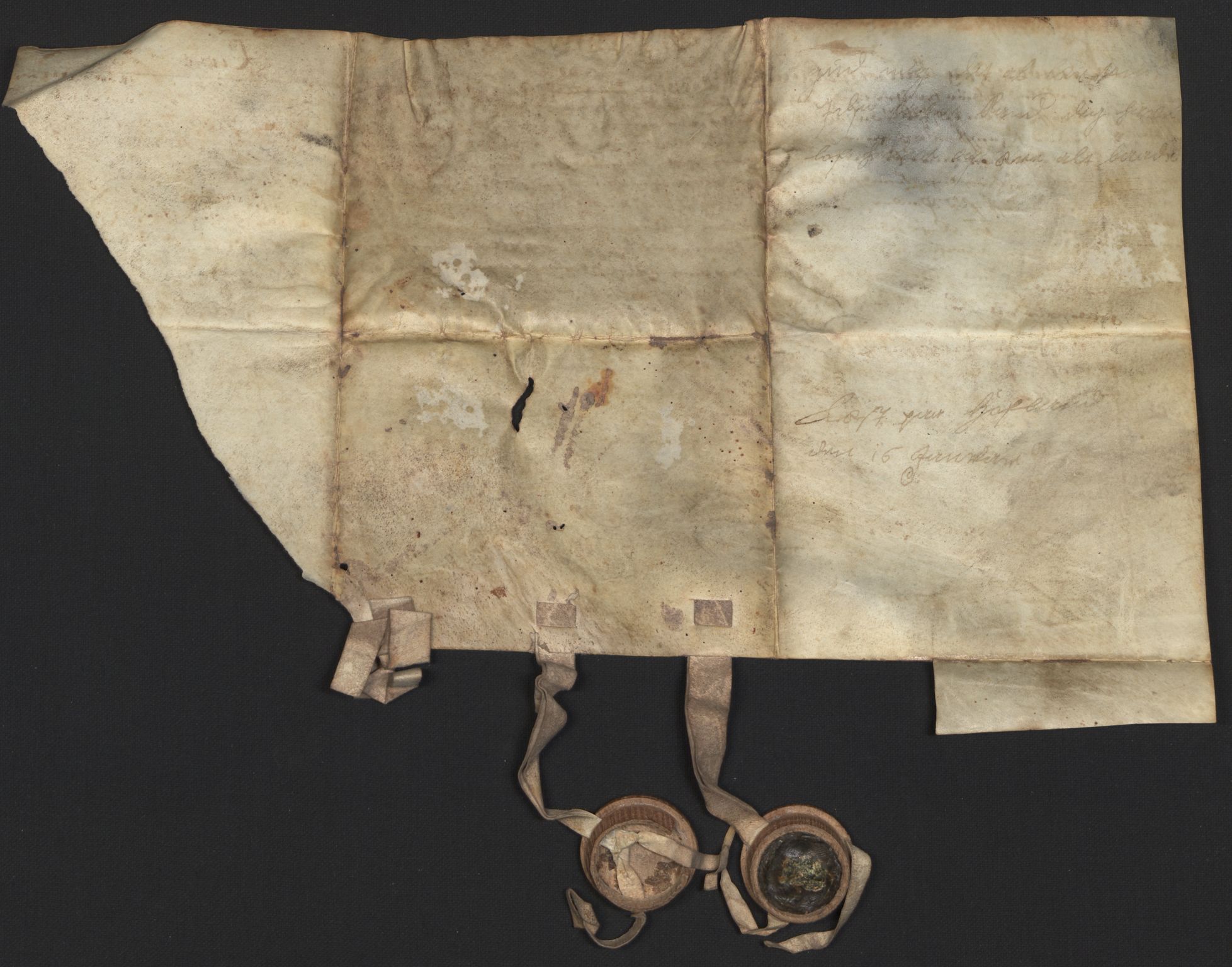 Riksarkivets diplomsamling, AV/RA-EA-5965/F15/L0037: Prestearkiv - Hordaland, 1577-1733, p. 52