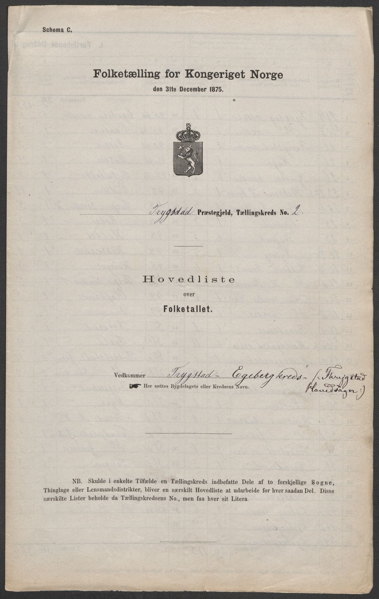 RA, 1875 census for 0122P Trøgstad, 1875, p. 4