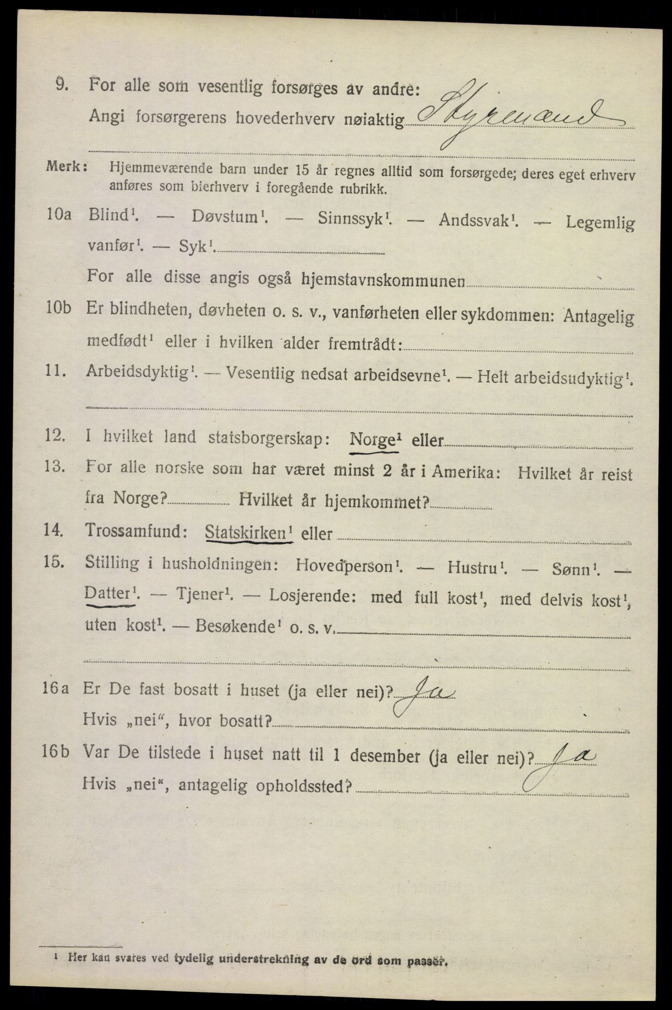 SAKO, 1920 census for Andebu, 1920, p. 5715