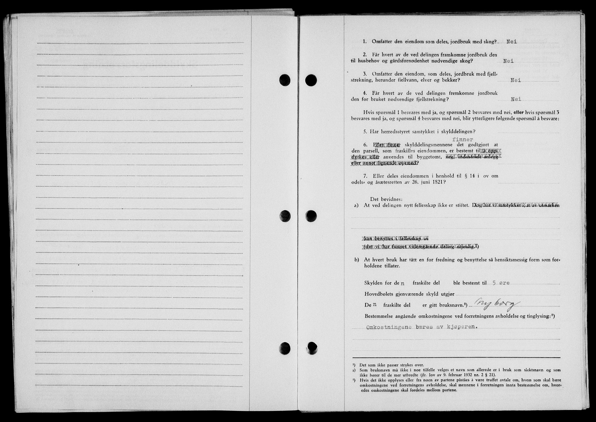 Lofoten sorenskriveri, SAT/A-0017/1/2/2C/L0022a: Mortgage book no. 22a, 1949-1950, Diary no: : 2722/1949