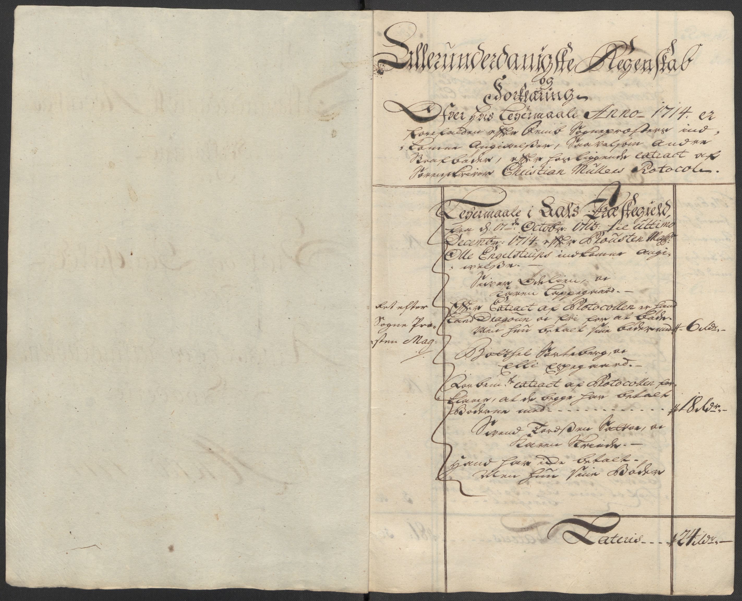 Rentekammeret inntil 1814, Reviderte regnskaper, Fogderegnskap, RA/EA-4092/R23/L1471: Fogderegnskap Ringerike og Hallingdal, 1713-1714, p. 424