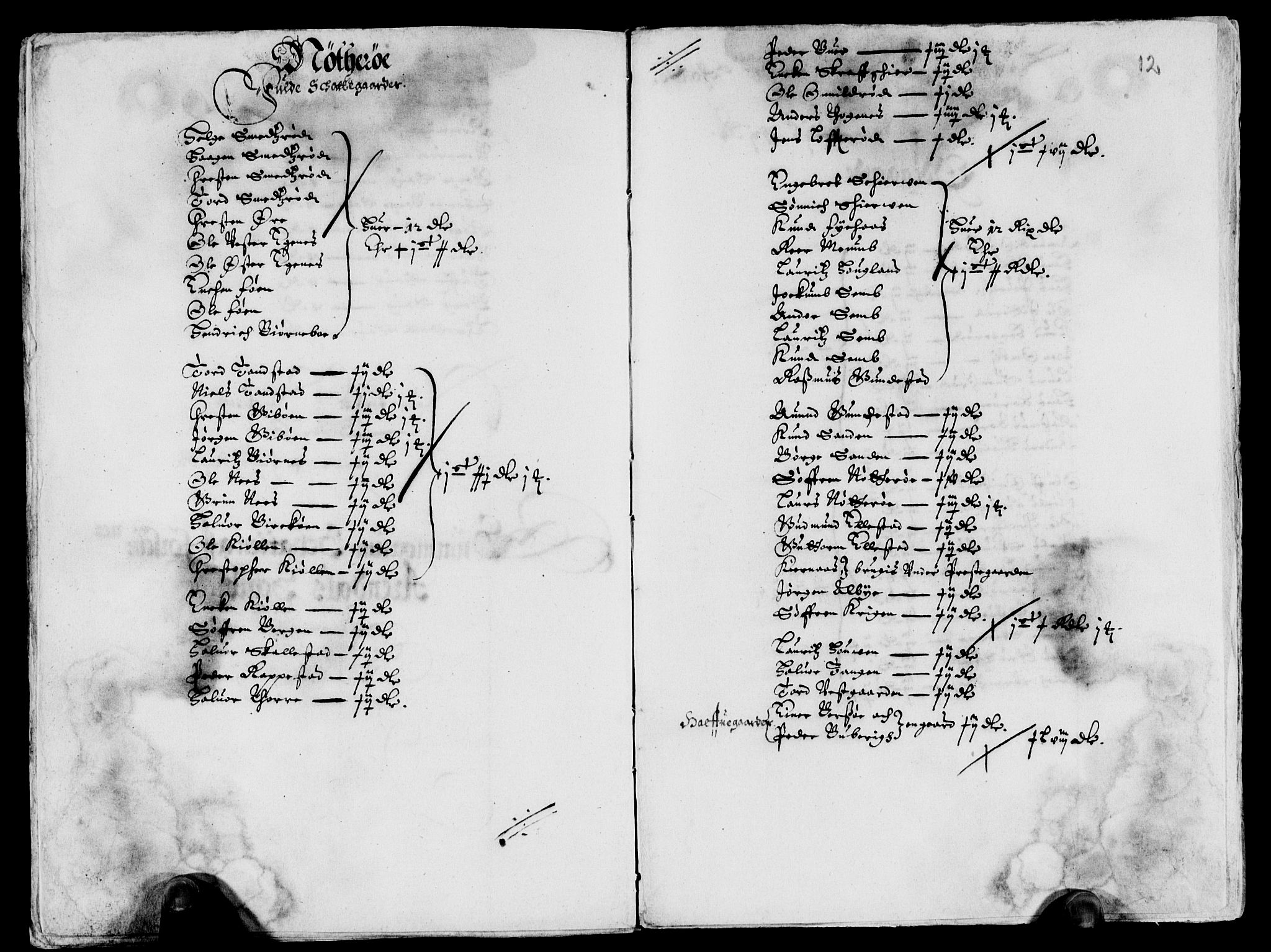 Rentekammeret inntil 1814, Reviderte regnskaper, Lensregnskaper, AV/RA-EA-5023/R/Rb/Rbo/L0026: Tønsberg len, 1644-1646