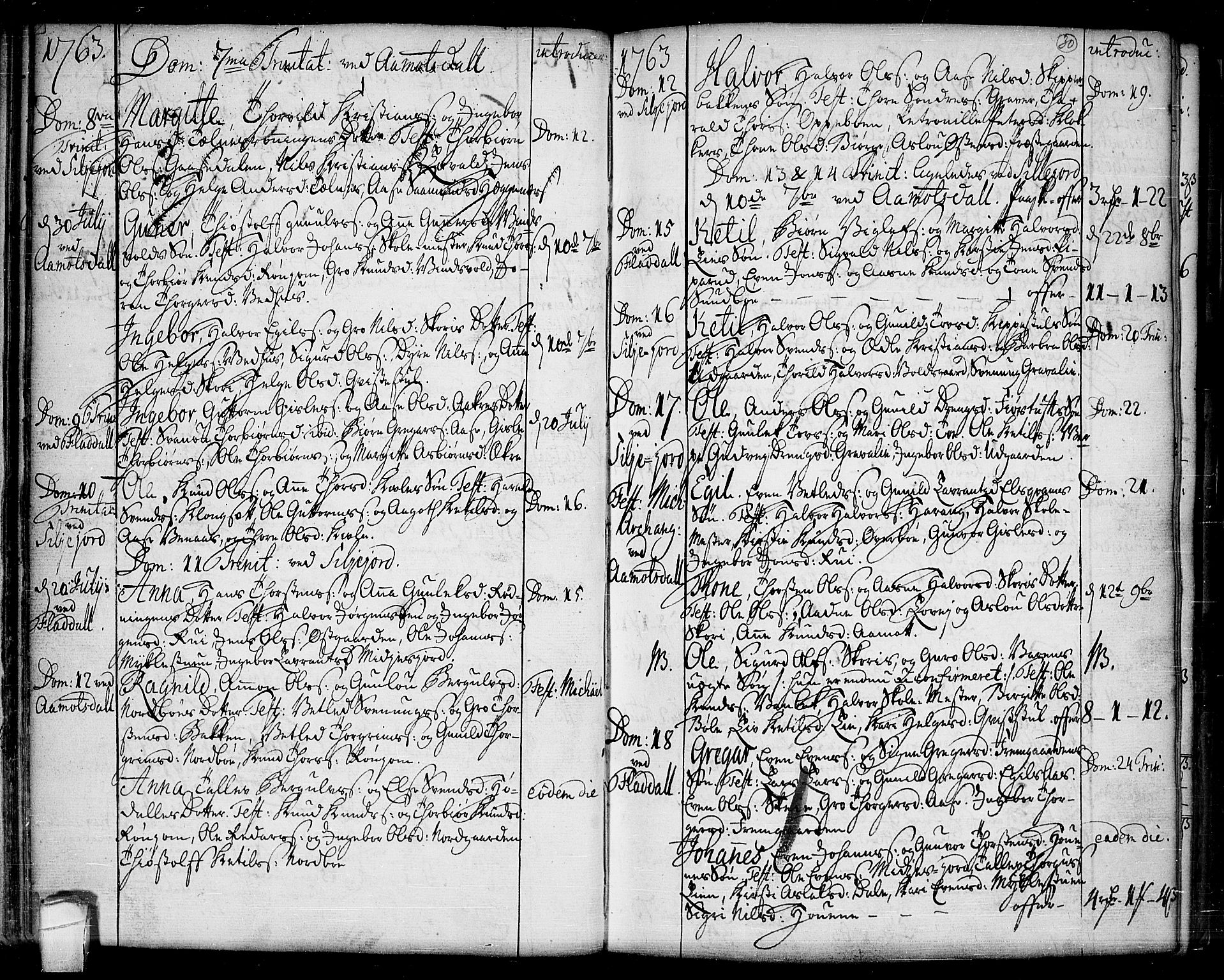 Seljord kirkebøker, AV/SAKO-A-20/F/Fa/L0007: Parish register (official) no. I 7, 1755-1800, p. 30