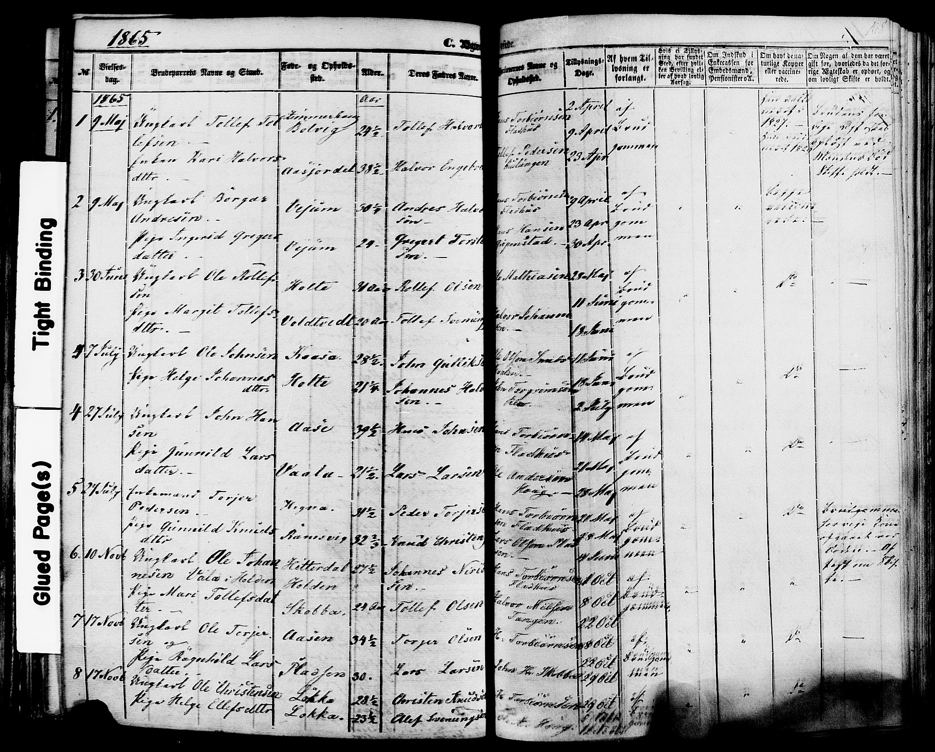 Sauherad kirkebøker, SAKO/A-298/F/Fa/L0007: Parish register (official) no. I 7, 1851-1873, p. 168