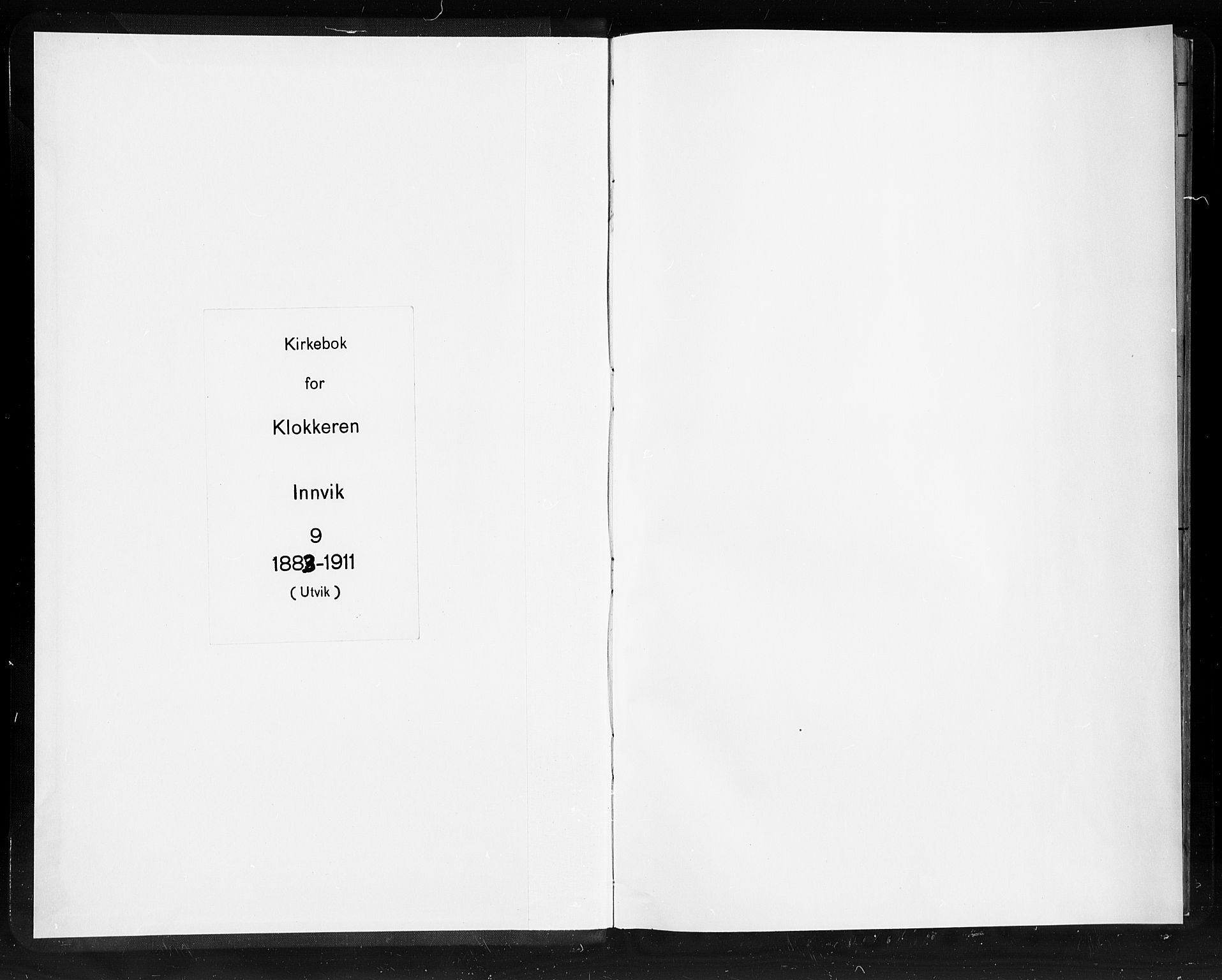 Innvik sokneprestembete, SAB/A-80501: Parish register (copy) no. C 3, 1883-1911