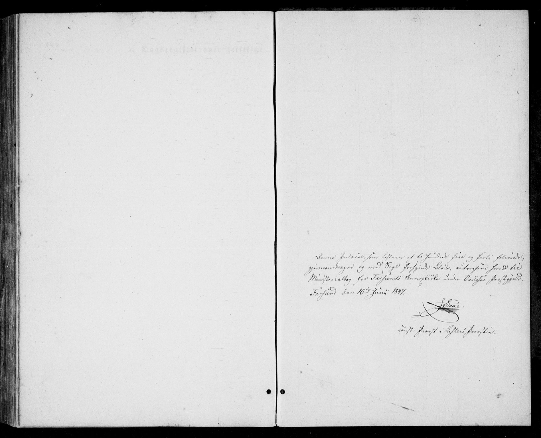 Farsund sokneprestkontor, AV/SAK-1111-0009/F/Fa/L0004: Parish register (official) no. A 4, 1847-1863