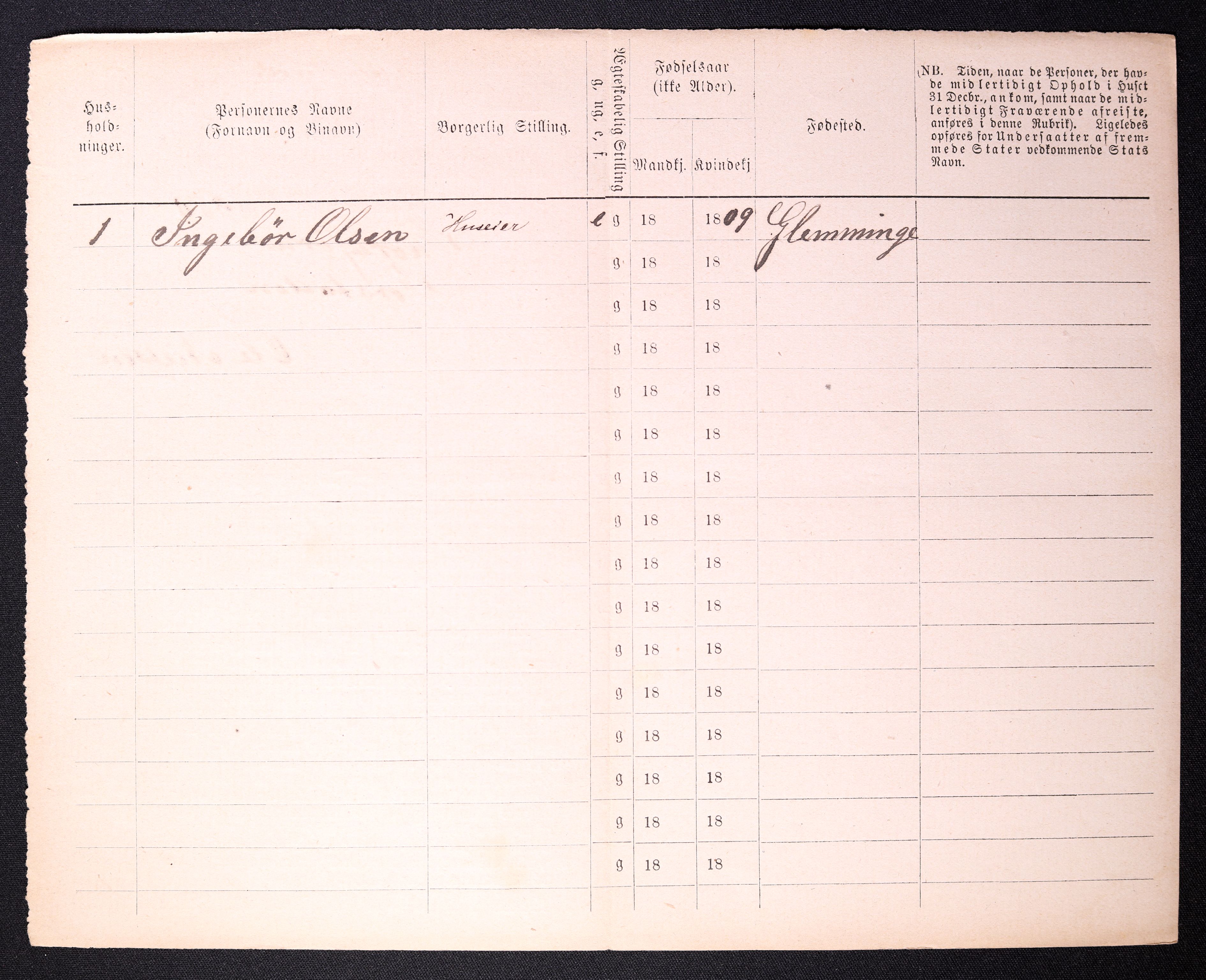 RA, 1870 census for 0103 Fredrikstad, 1870, p. 1112