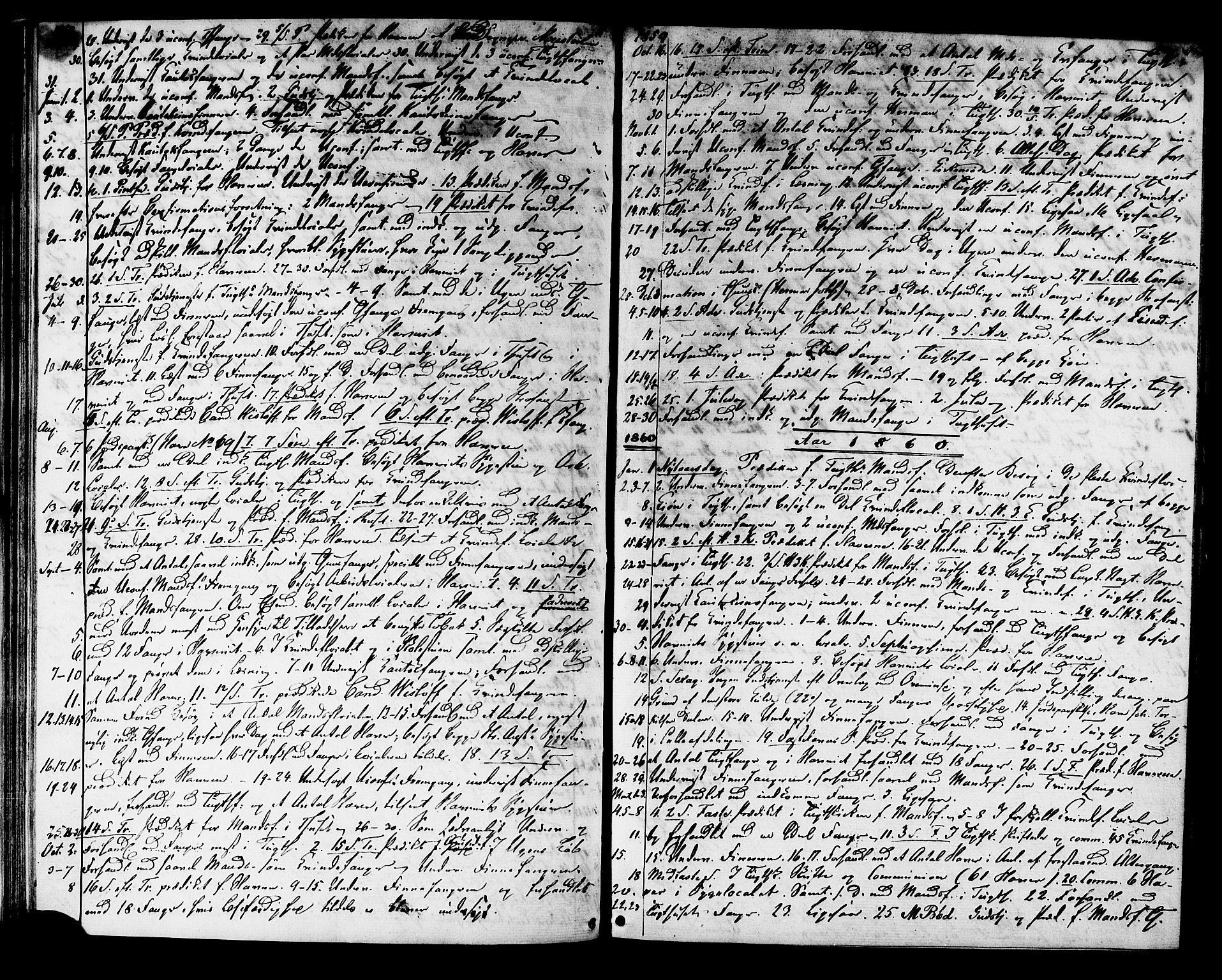 Ministerialprotokoller, klokkerbøker og fødselsregistre - Sør-Trøndelag, SAT/A-1456/624/L0481: Parish register (official) no. 624A02, 1841-1869, p. 45
