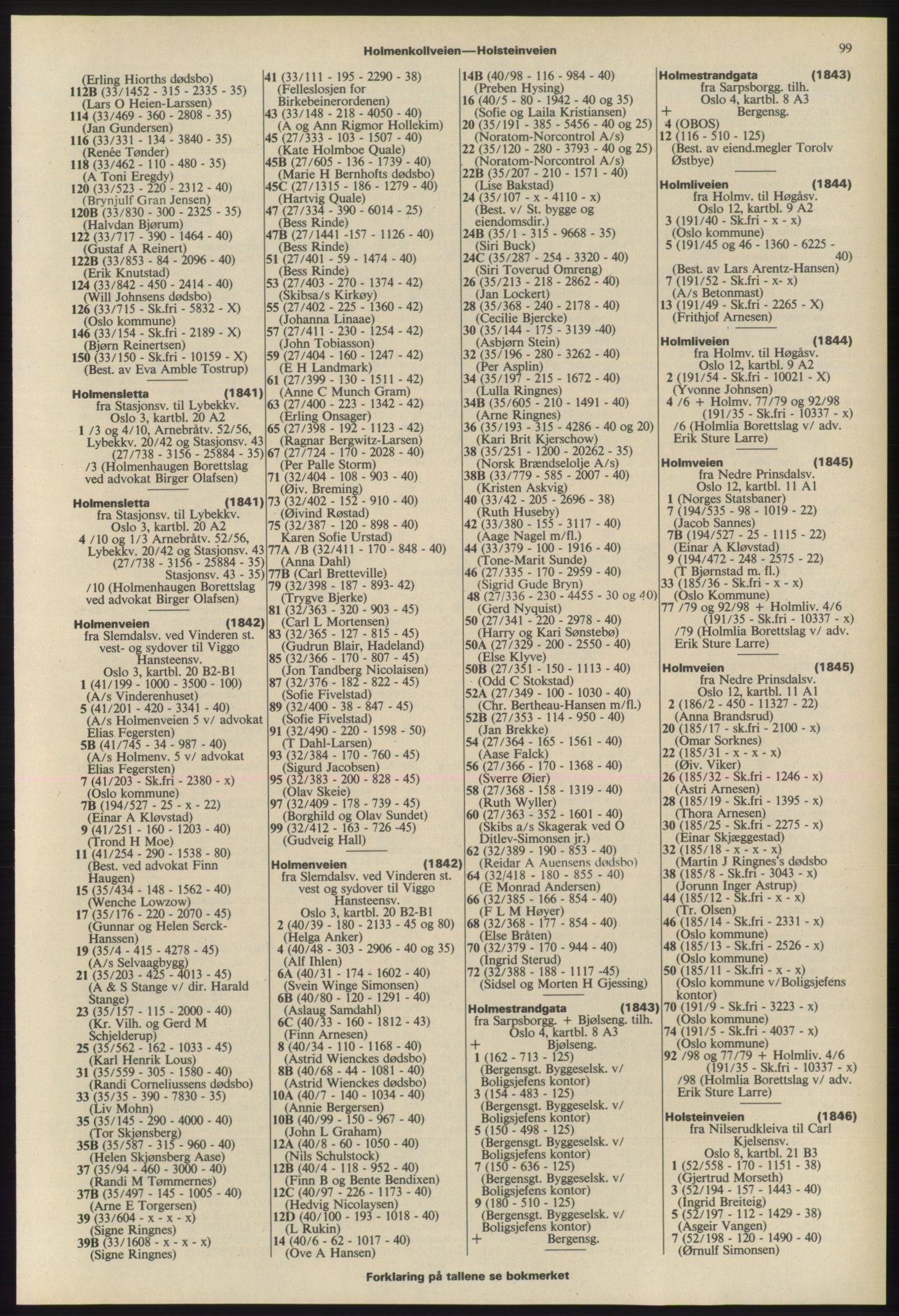 Kristiania/Oslo adressebok, PUBL/-, 1975-1976, p. 99