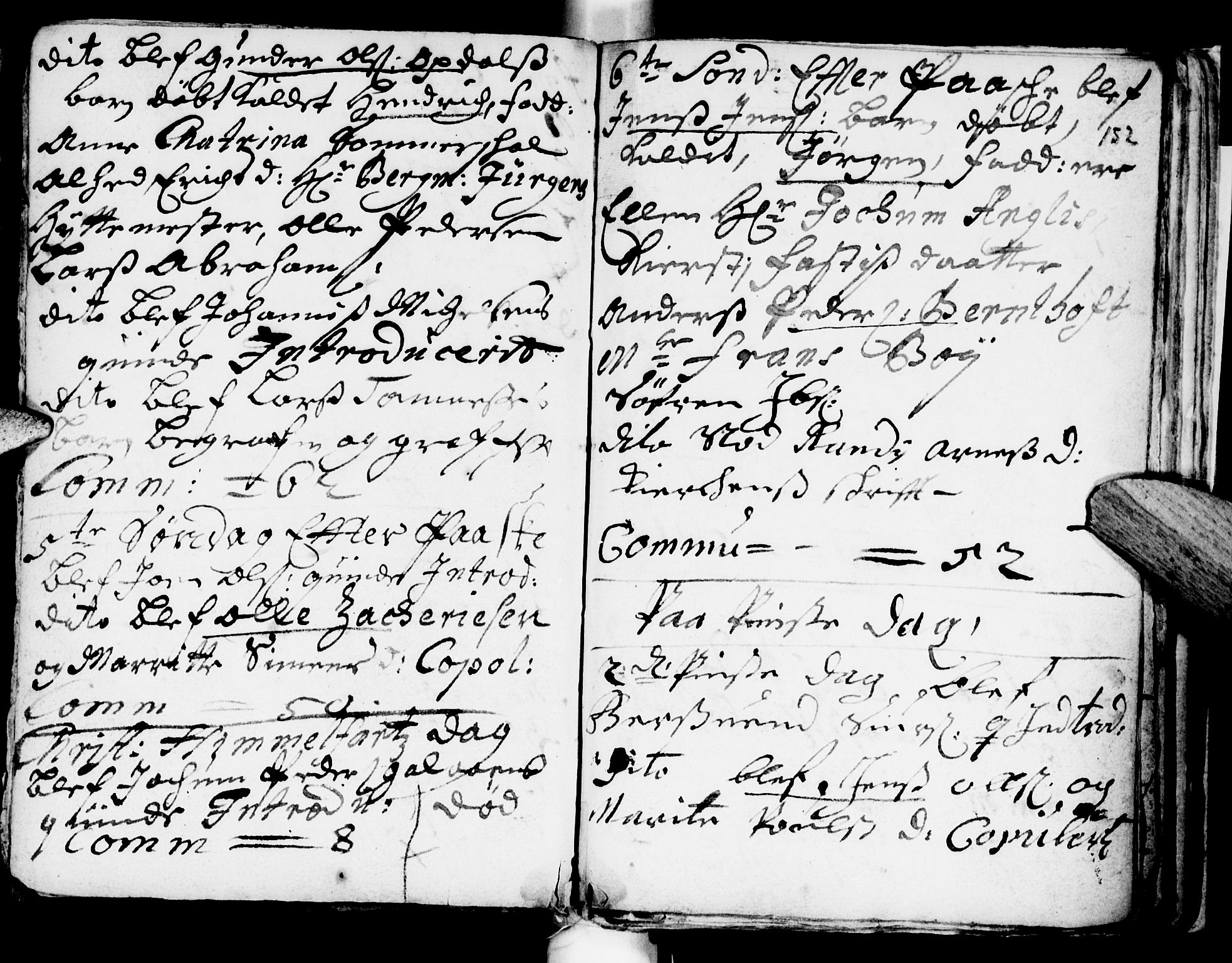 Ministerialprotokoller, klokkerbøker og fødselsregistre - Sør-Trøndelag, SAT/A-1456/681/L0923: Parish register (official) no. 681A01, 1691-1700, p. 152