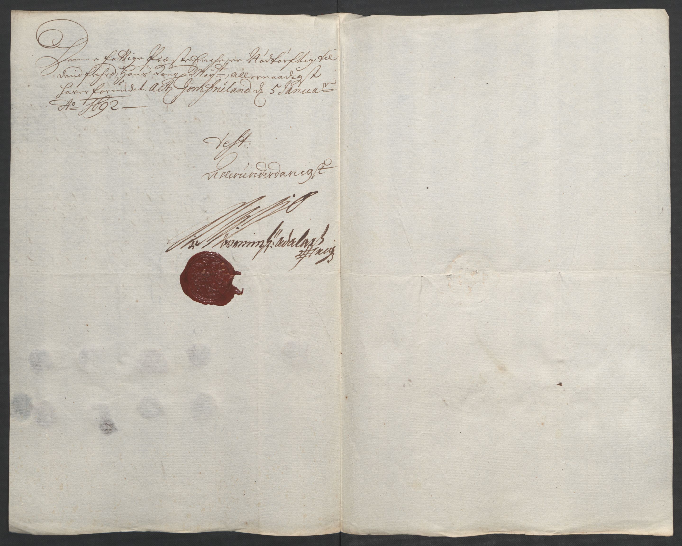 Rentekammeret inntil 1814, Reviderte regnskaper, Fogderegnskap, RA/EA-4092/R35/L2091: Fogderegnskap Øvre og Nedre Telemark, 1690-1693, p. 114