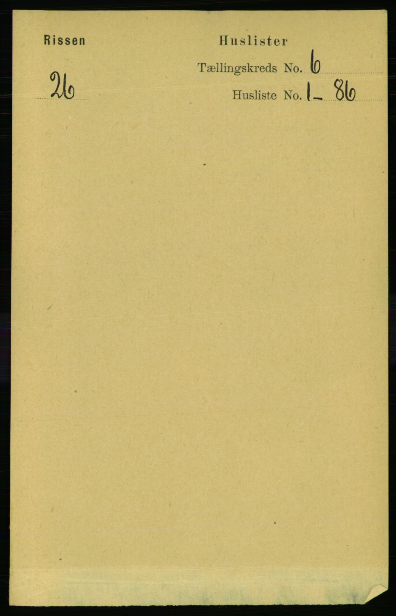 RA, 1891 census for 1624 Rissa, 1891, p. 3211