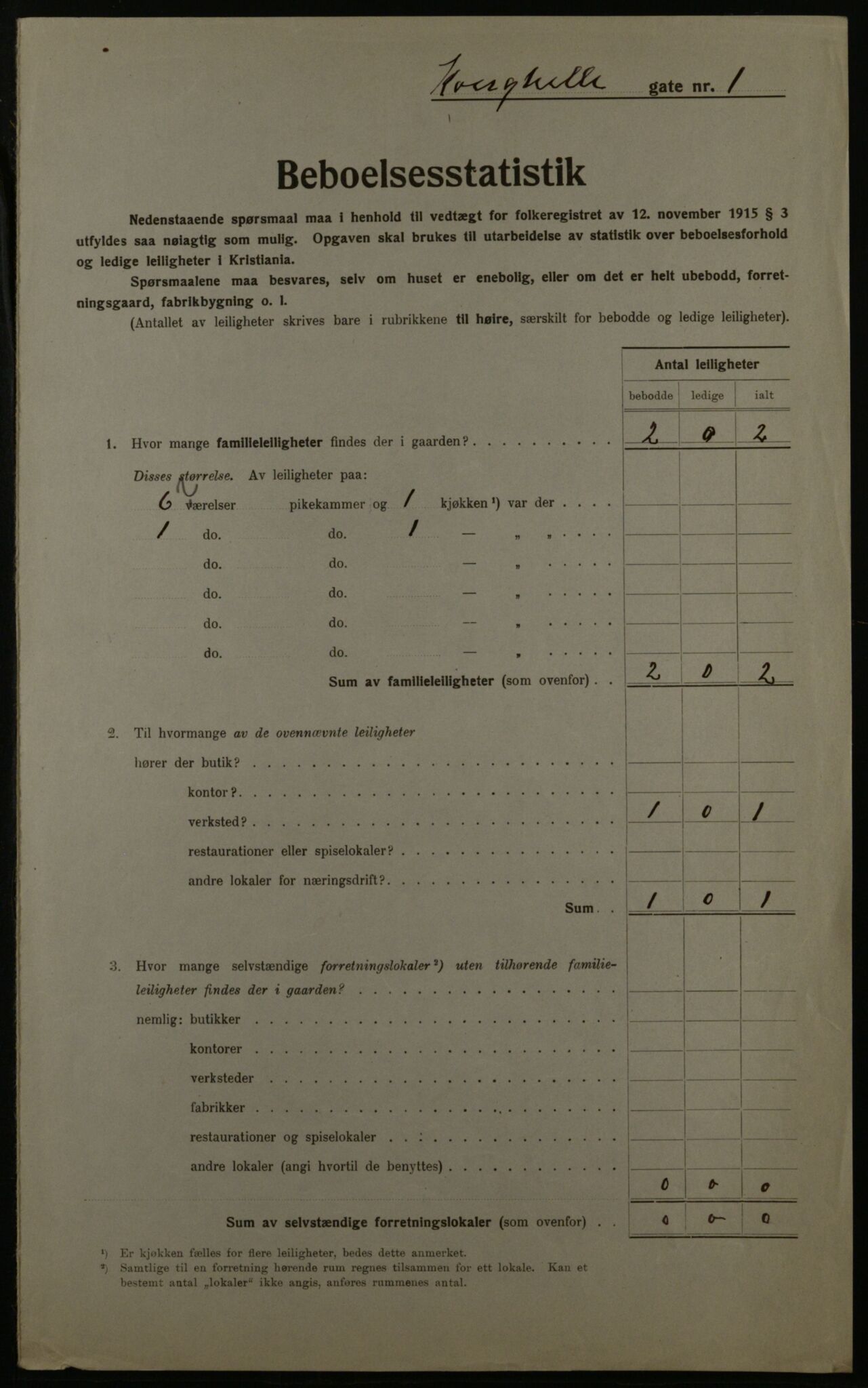 OBA, Municipal Census 1923 for Kristiania, 1923, p. 58988