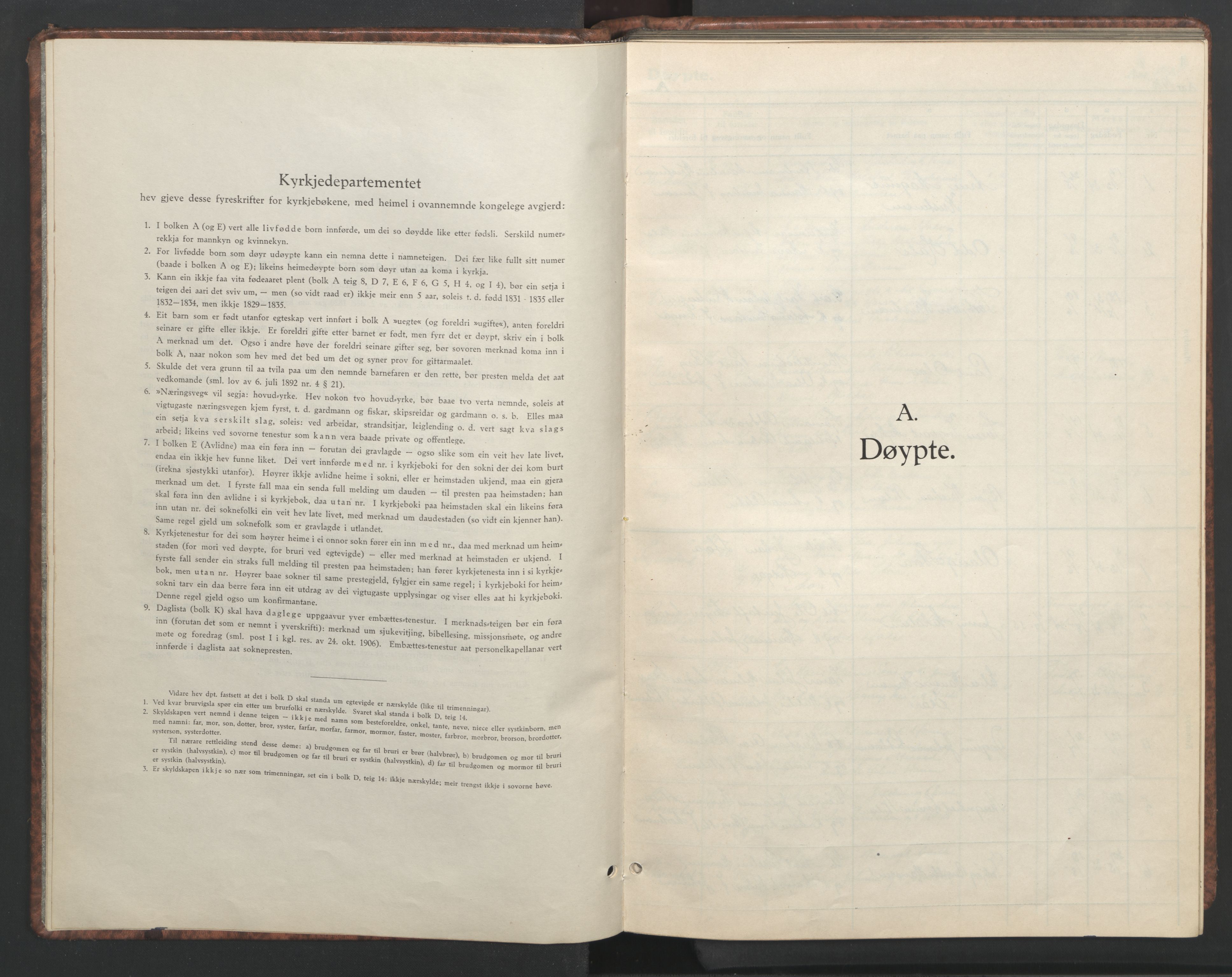 Ministerialprotokoller, klokkerbøker og fødselsregistre - Nordland, SAT/A-1459/852/L0758: Parish register (copy) no. 852C09, 1935-1952