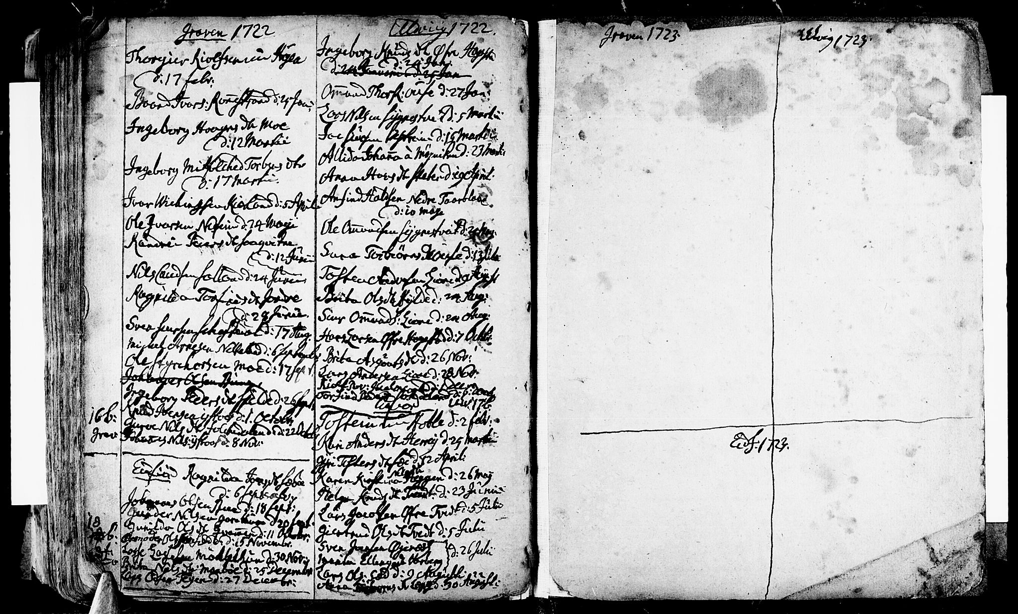 Ulvik sokneprestembete, SAB/A-78801/H/Haa: Parish register (official) no. A 4, 1718-1725, p. 127