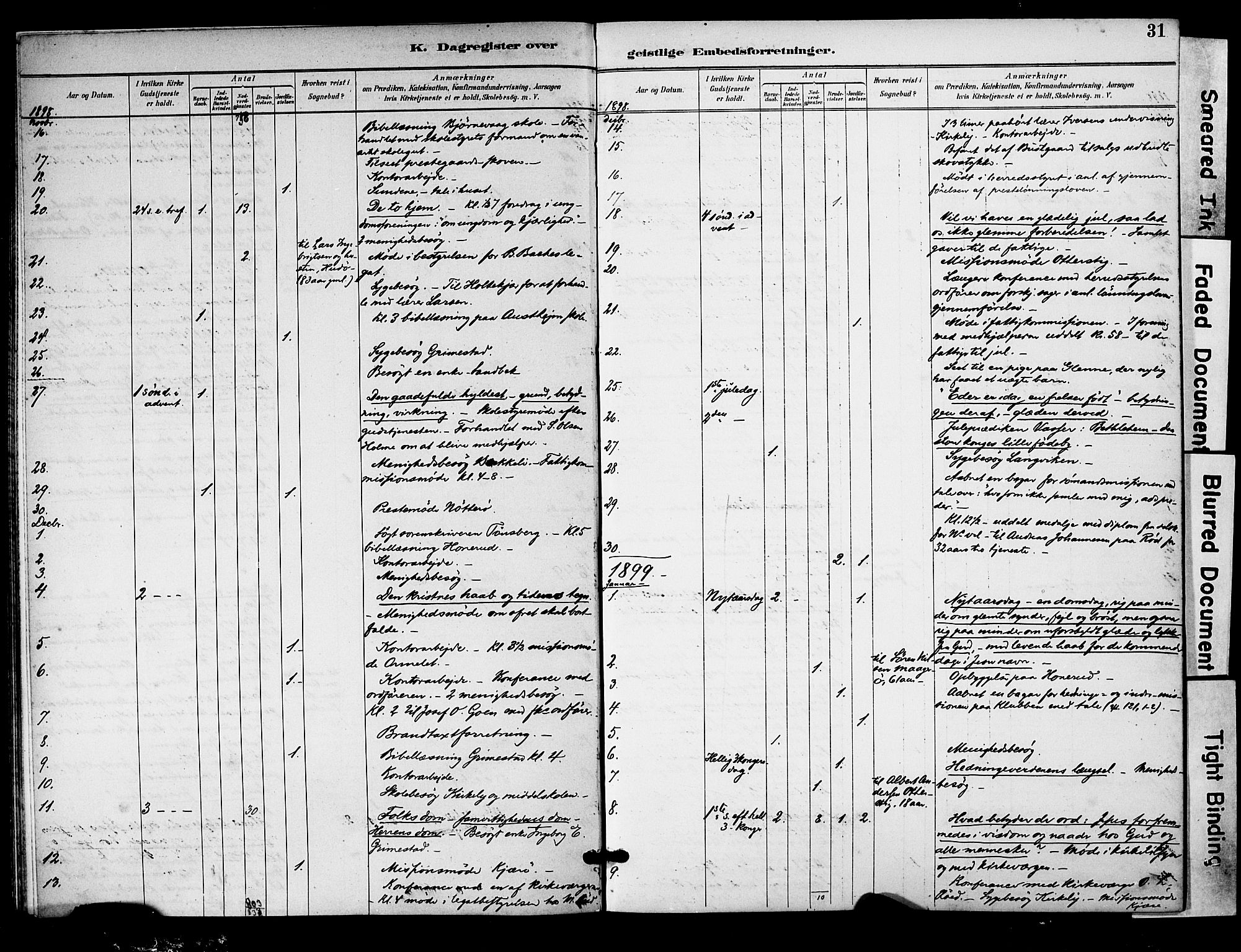 Tjøme kirkebøker, AV/SAKO-A-328/F/Fa/L0004: Parish register (official) no. I 4, 1891-1900, p. 31