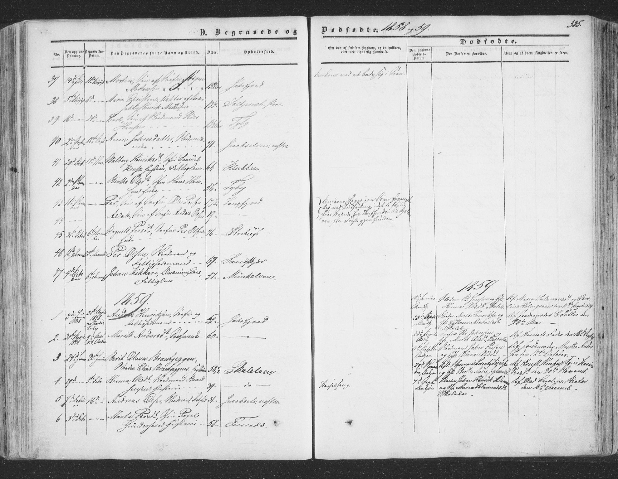 Vadsø sokneprestkontor, SATØ/S-1325/H/Ha/L0004kirke: Parish register (official) no. 4, 1854-1880, p. 335