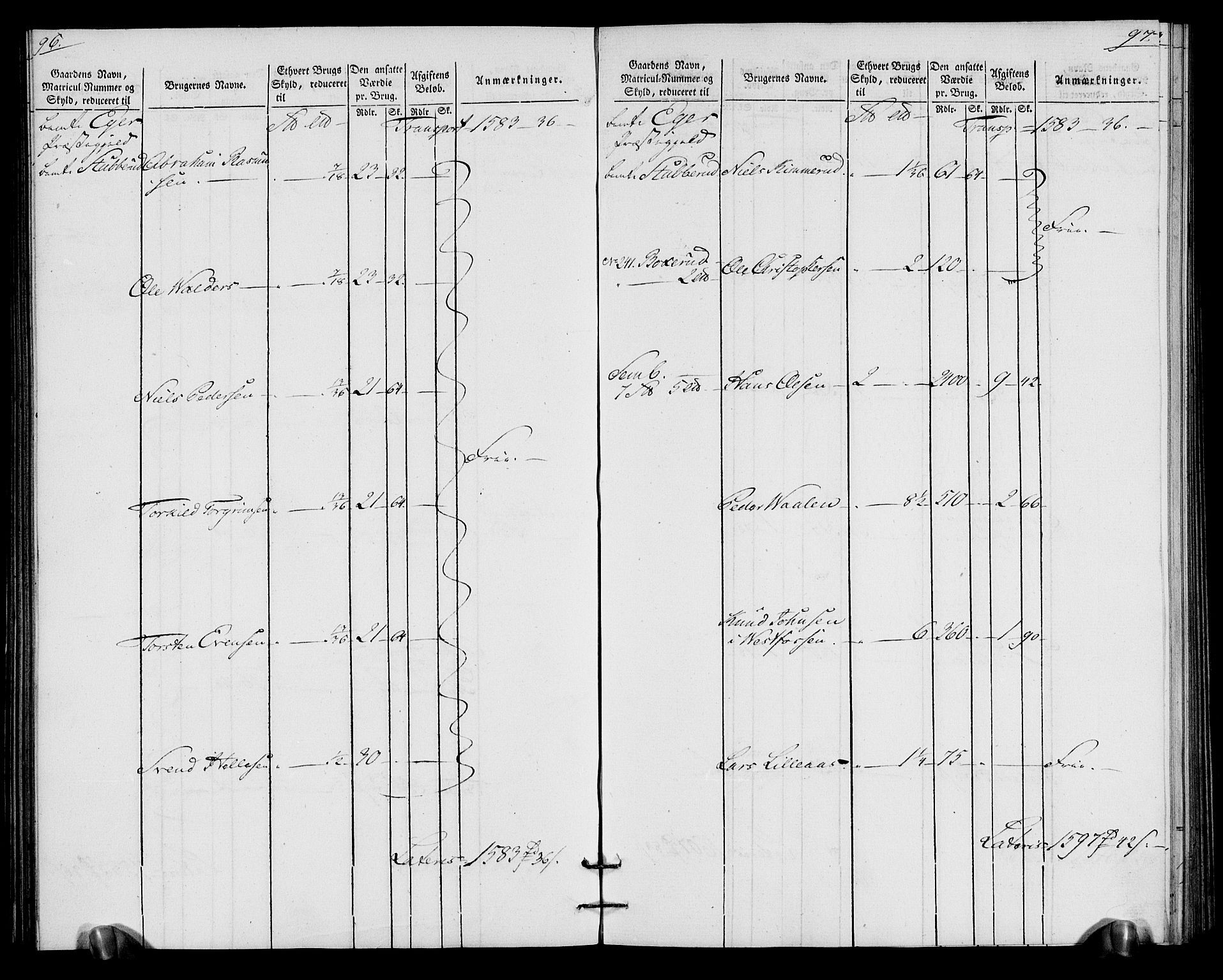 Rentekammeret inntil 1814, Realistisk ordnet avdeling, AV/RA-EA-4070/N/Ne/Nea/L0065: Buskerud fogderi. Oppebørselsregister for Eiker, Modum og Sigdal prestegjeld, 1803-1804, p. 52