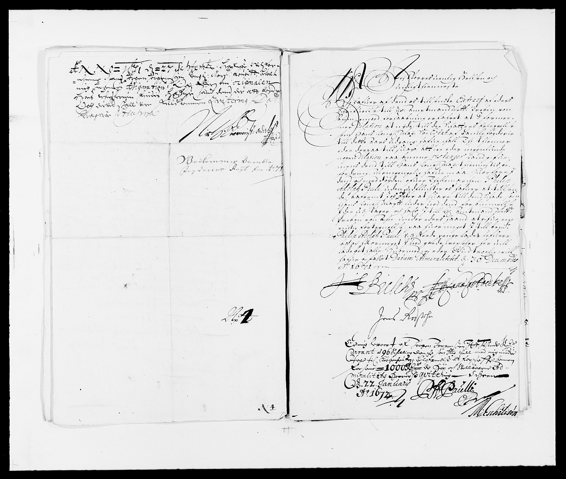 Rentekammeret inntil 1814, Reviderte regnskaper, Fogderegnskap, RA/EA-4092/R34/L2041: Fogderegnskap Bamble, 1670-1672, p. 250
