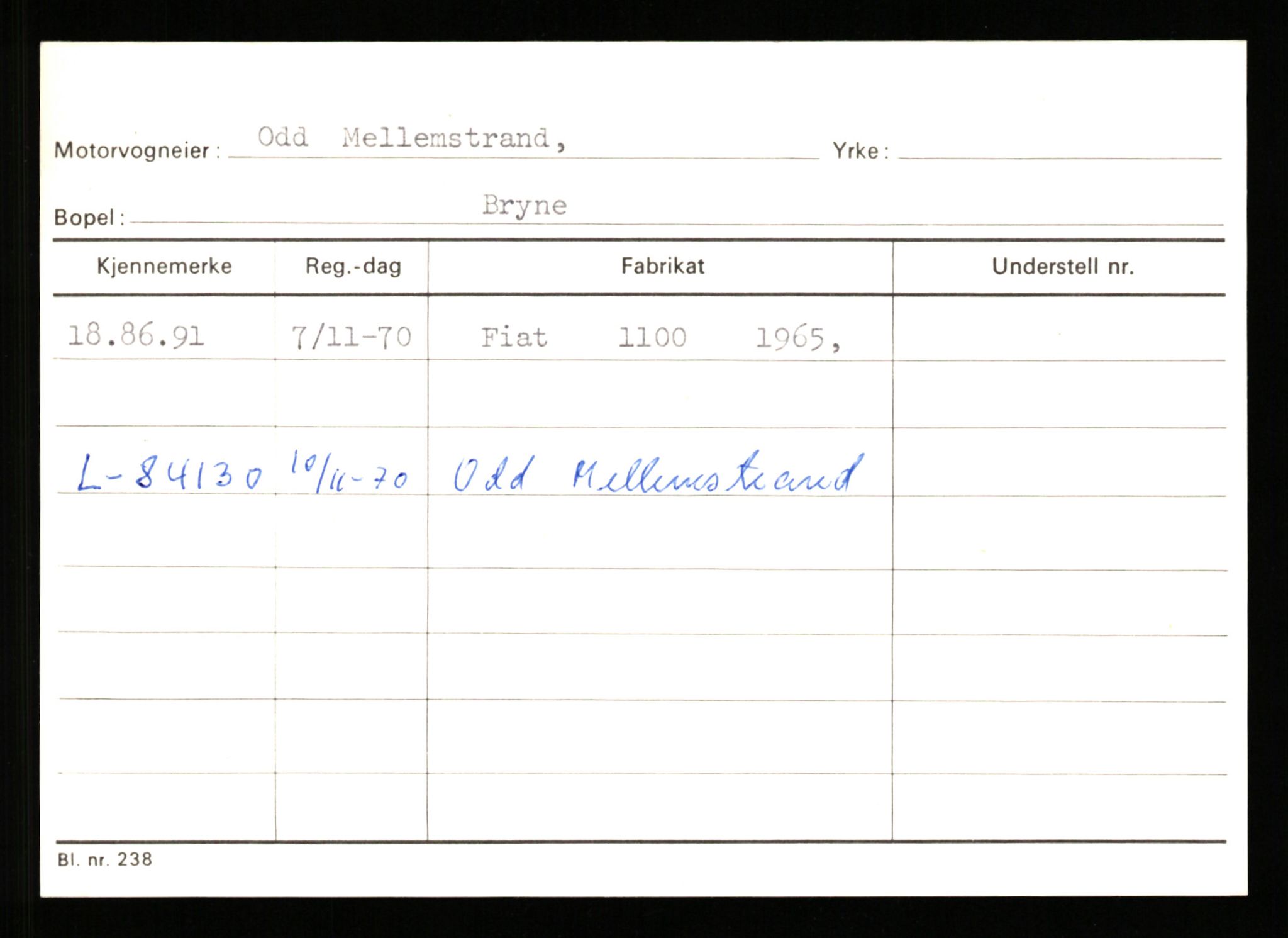 Stavanger trafikkstasjon, AV/SAST-A-101942/0/G/L0010: Registreringsnummer: 130000 - 239953, 1930-1971, p. 2099