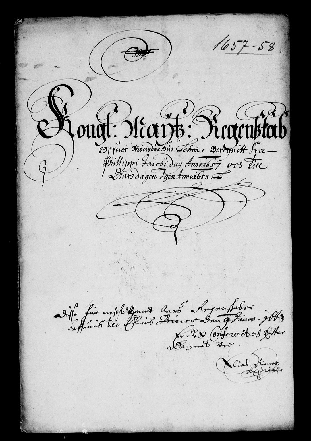 Rentekammeret inntil 1814, Reviderte regnskaper, Lensregnskaper, AV/RA-EA-5023/R/Rb/Rbæ/L0007: Vardøhus len, 1652-1661