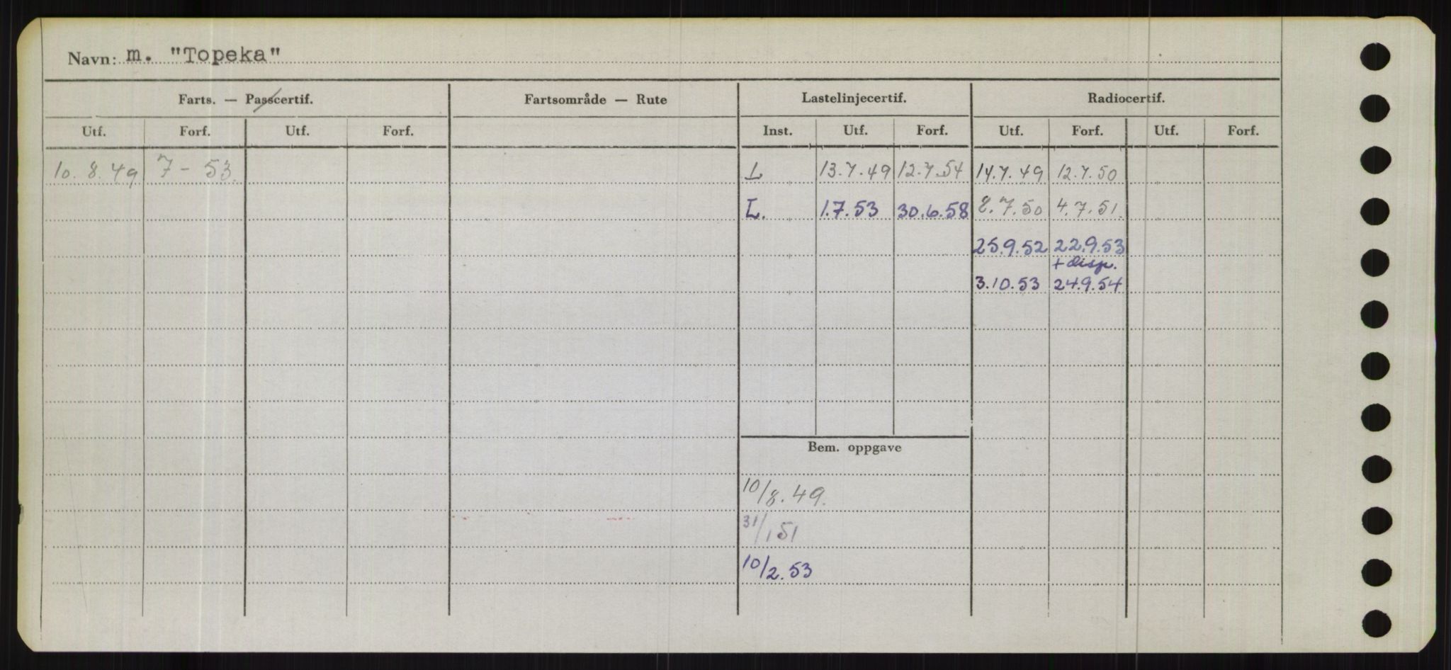 Sjøfartsdirektoratet med forløpere, Skipsmålingen, RA/S-1627/H/Hb/L0005: Fartøy, T-Å, p. 180