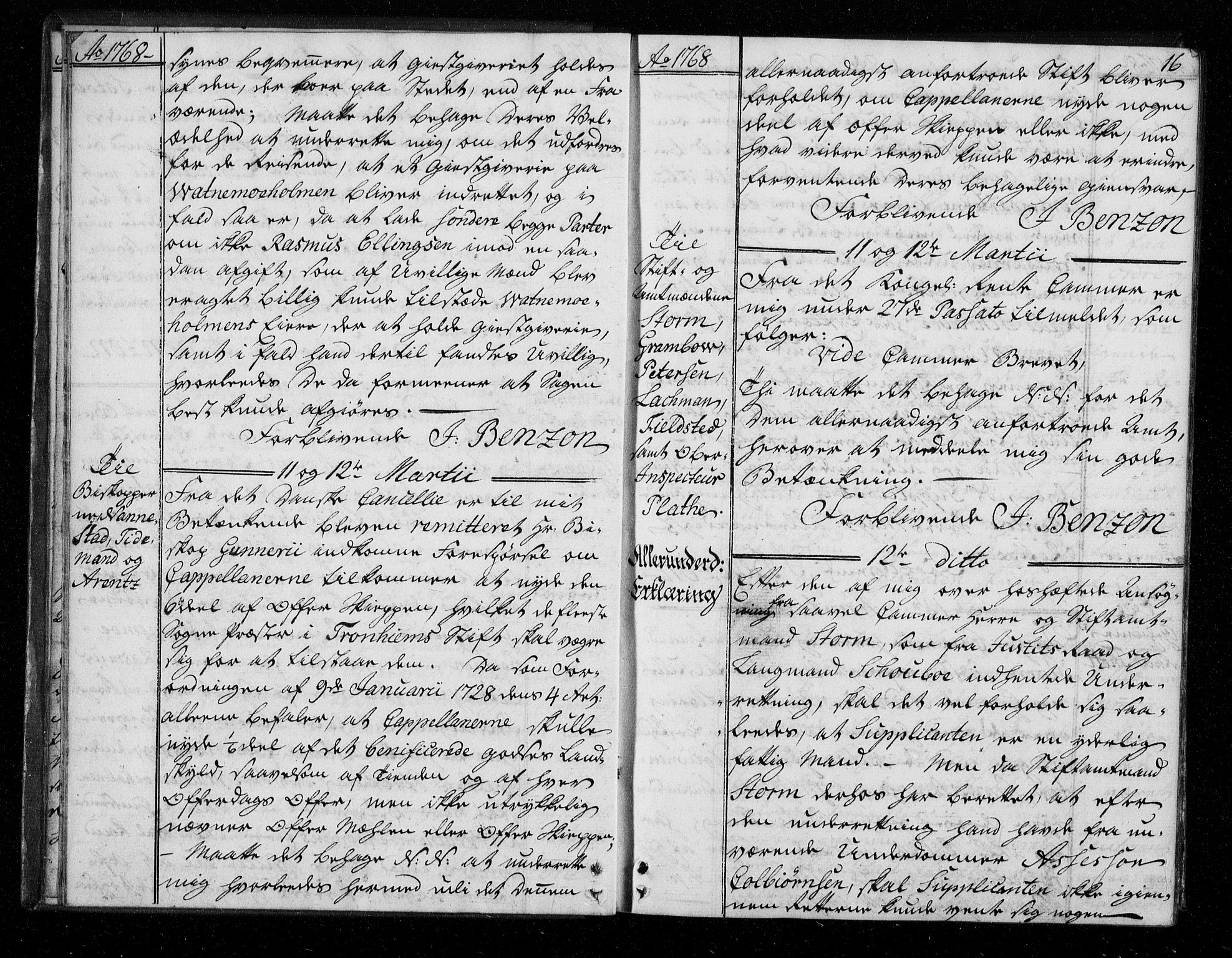 Stattholderembetet 1572-1771, AV/RA-EA-2870/Bf/L0007: Stattholderprotokoll (allmenn kopibok), 1768-1769, p. 15b-16a