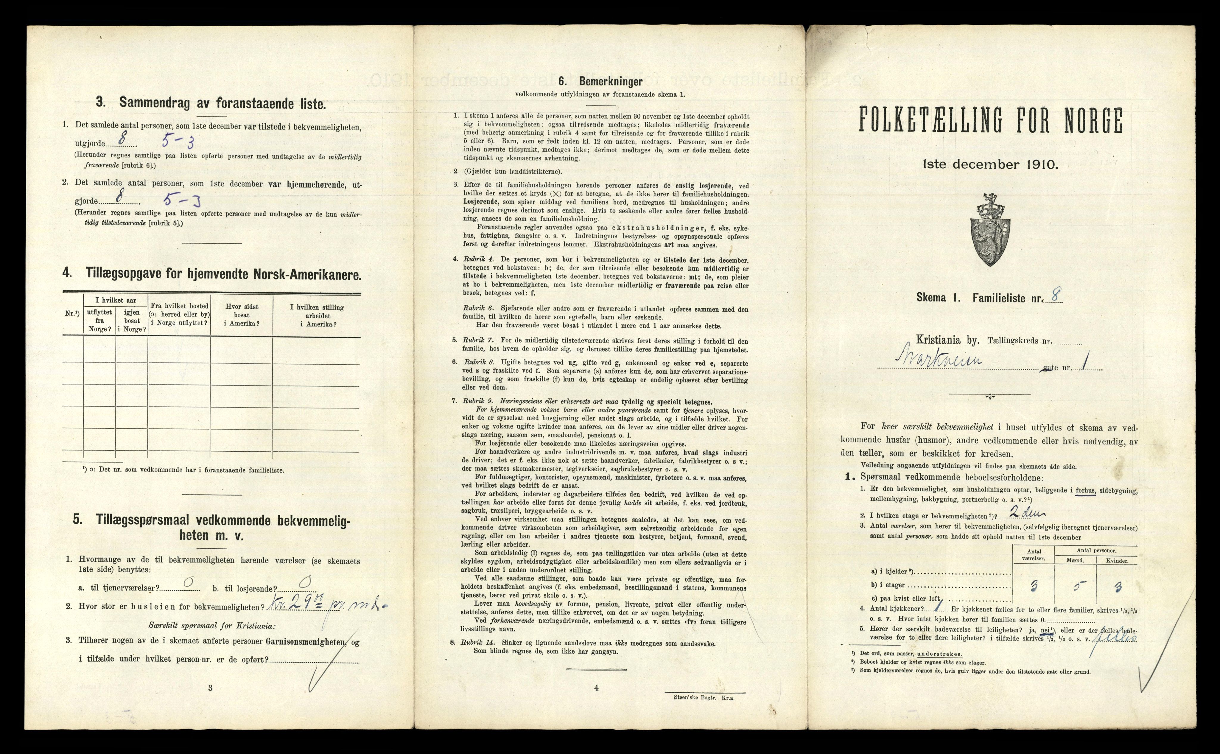 RA, 1910 census for Kristiania, 1910, p. 61277