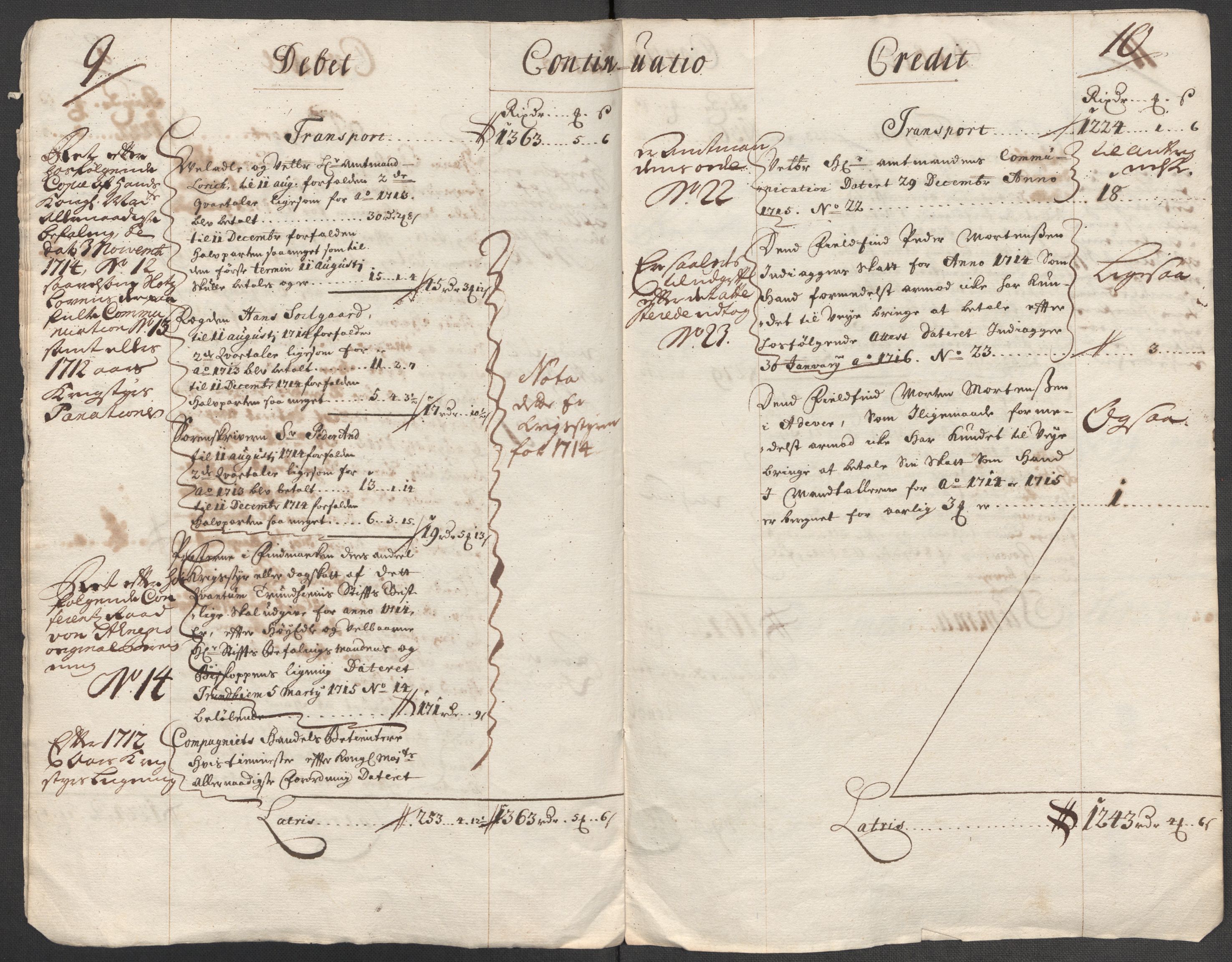 Rentekammeret inntil 1814, Reviderte regnskaper, Fogderegnskap, AV/RA-EA-4092/R69/L4856: Fogderegnskap Finnmark/Vardøhus, 1713-1715, p. 386