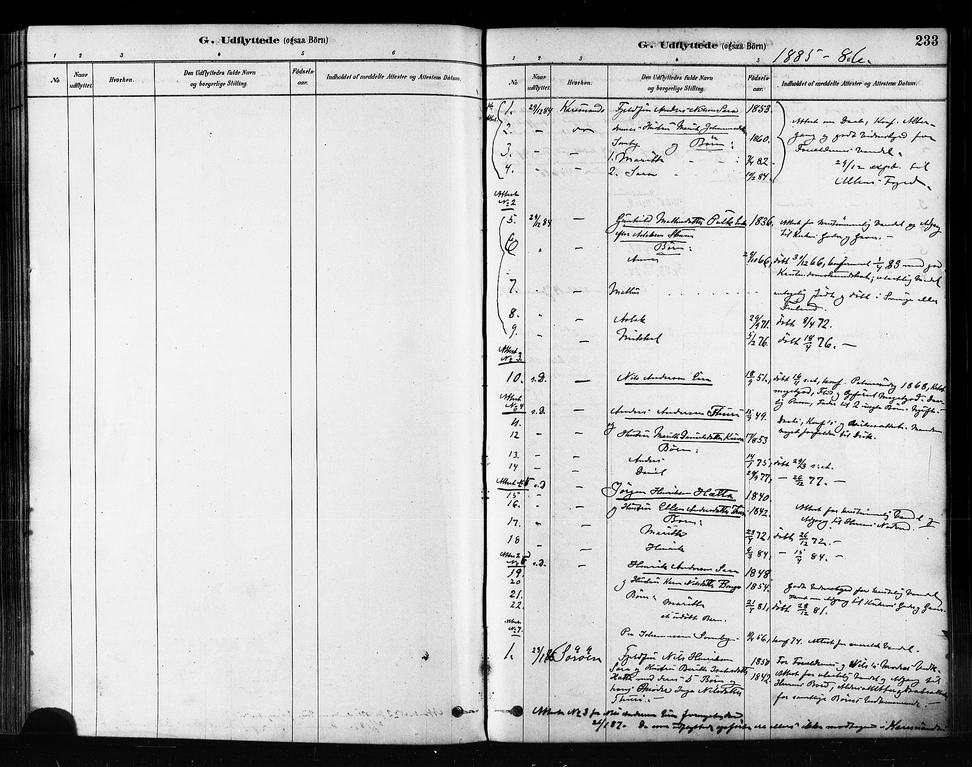 Kautokeino sokneprestembete, SATØ/S-1340/H/Ha/L0004.kirke: Parish register (official) no. 4, 1877-1896, p. 233
