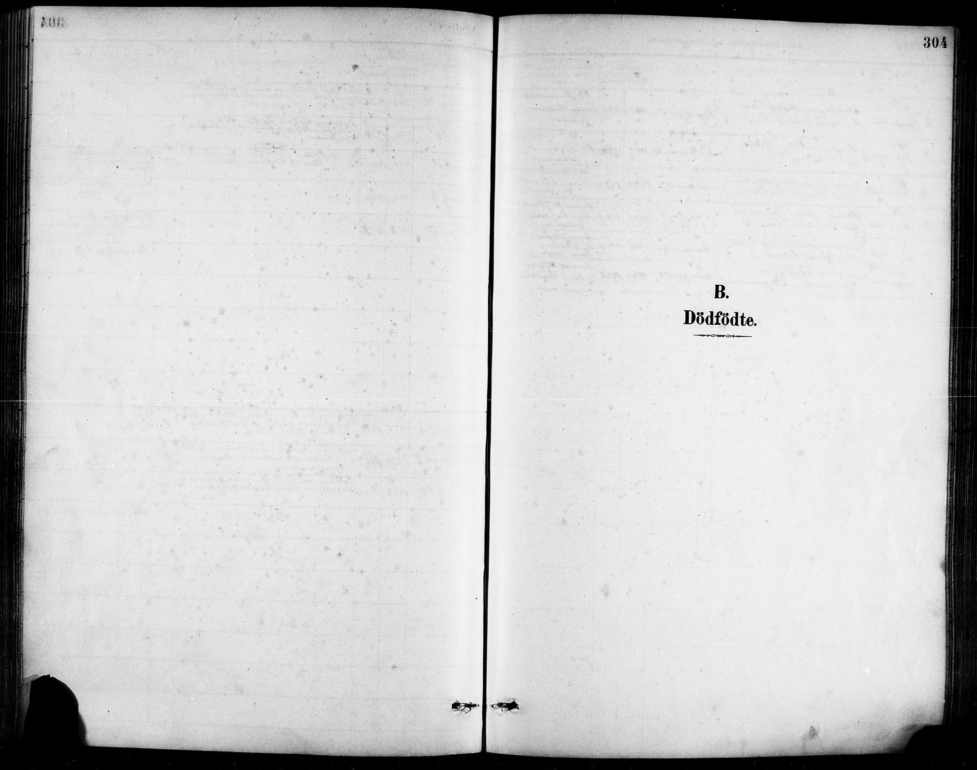 Sandviken Sokneprestembete, SAB/A-77601/H/Hb/L0002: Parish register (copy) no. A 3, 1888-1902, p. 304