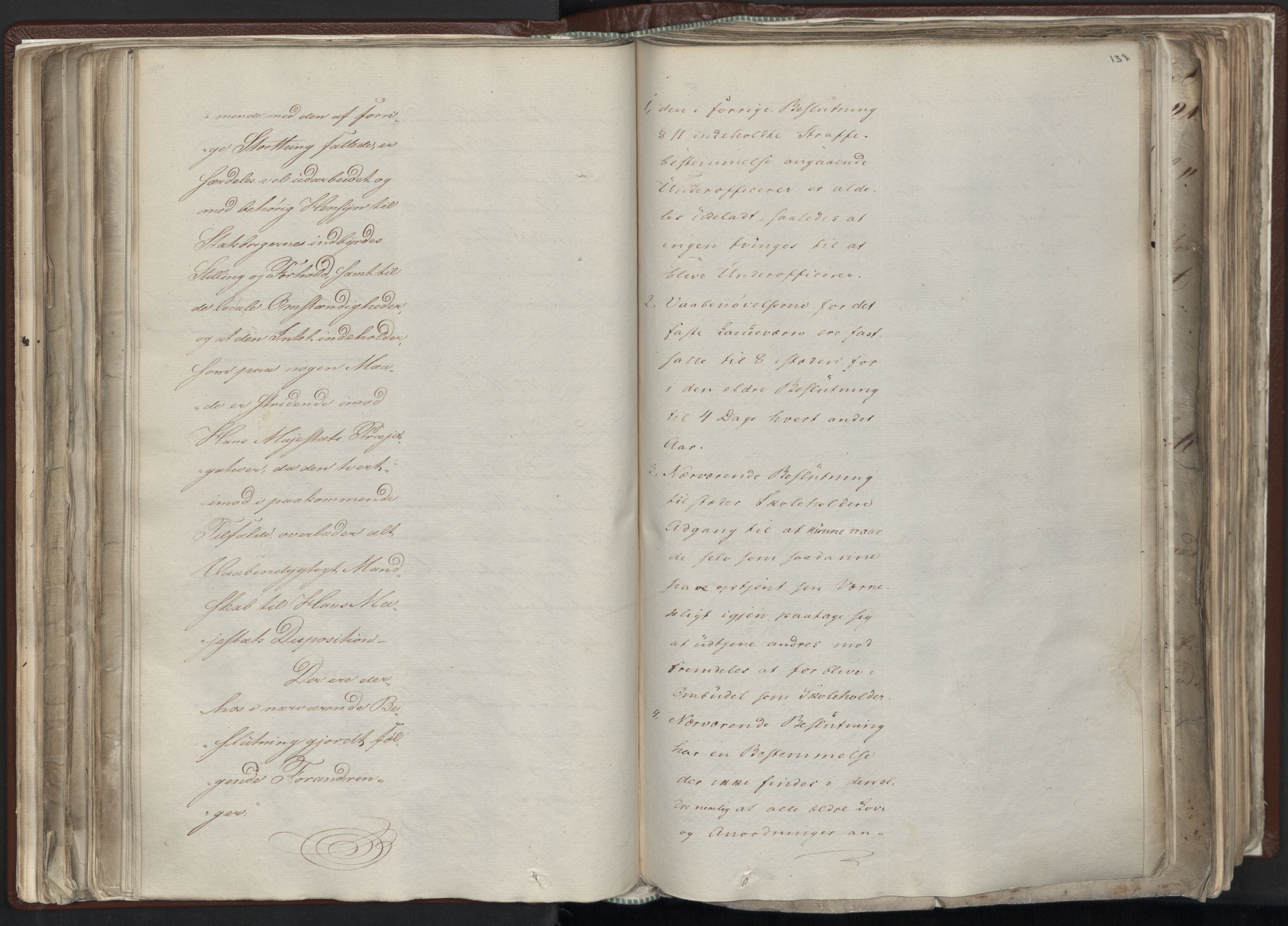 Statsrådssekretariatet, AV/RA-S-1001/A/Ab/L0012: Kgl. res. nr. 5679-6008 II, 1821, p. 136b-137a