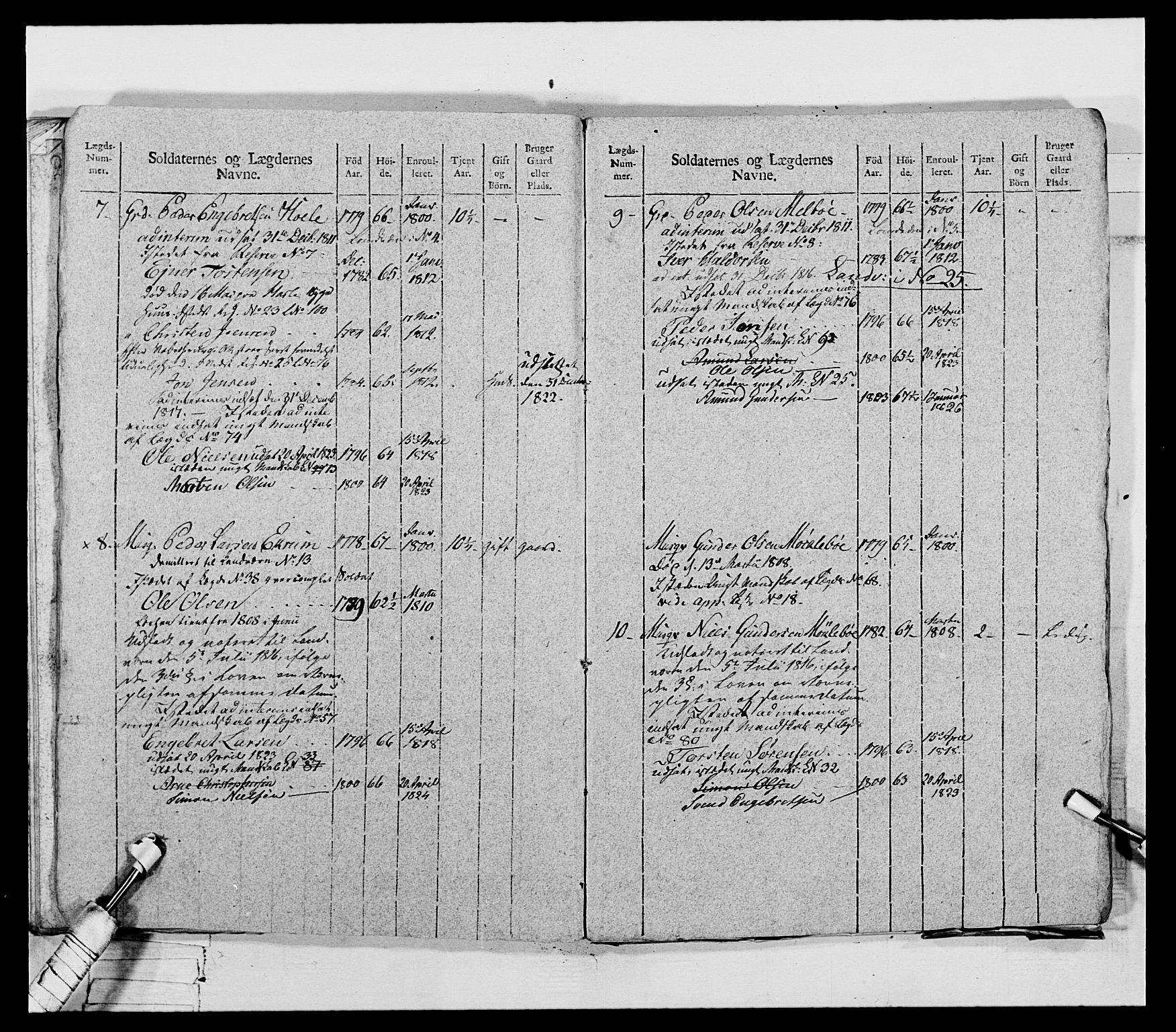 Generalitets- og kommissariatskollegiet, Det kongelige norske kommissariatskollegium, AV/RA-EA-5420/E/Eh/L0069: Opplandske gevorbne infanteriregiment, 1810-1818, p. 370