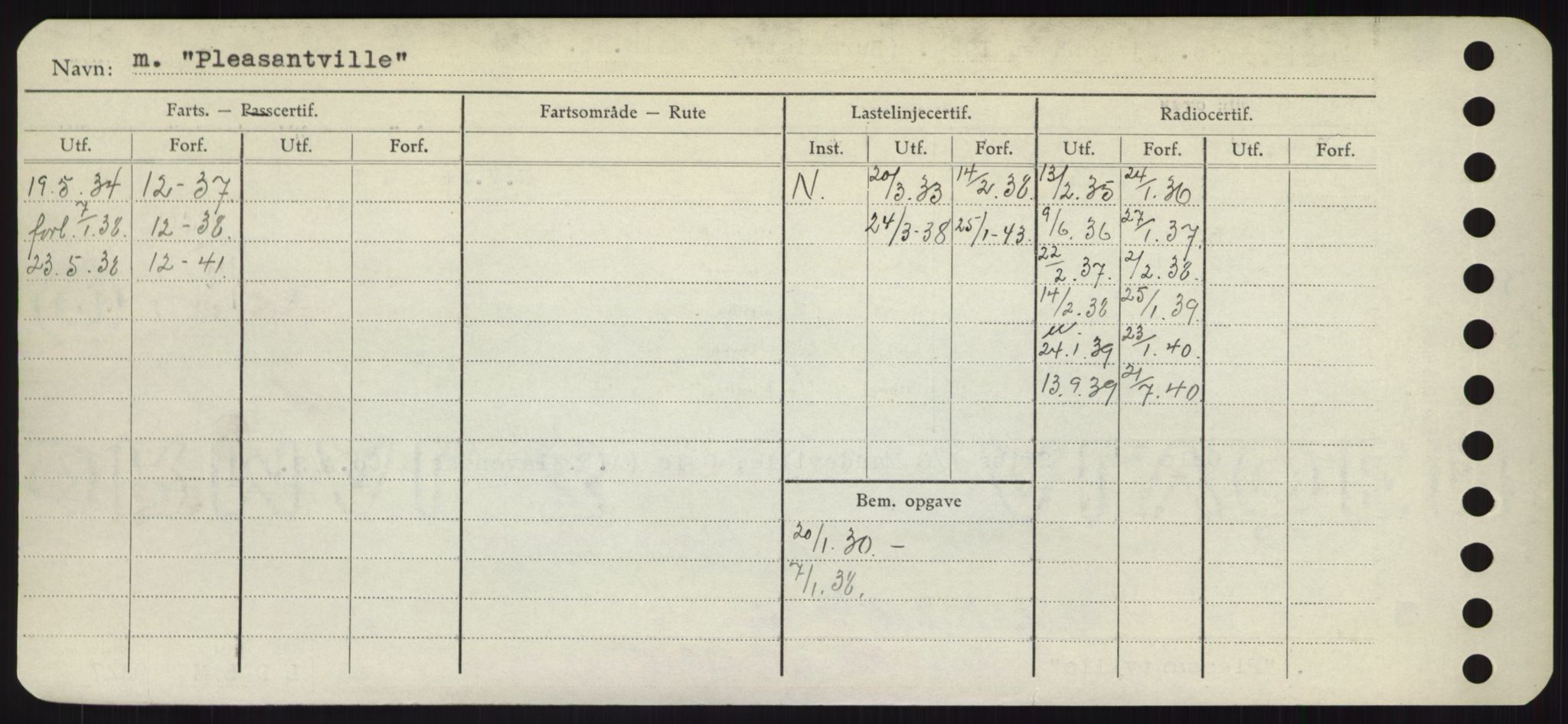 Sjøfartsdirektoratet med forløpere, Skipsmålingen, RA/S-1627/H/Hd/L0029: Fartøy, P, p. 286