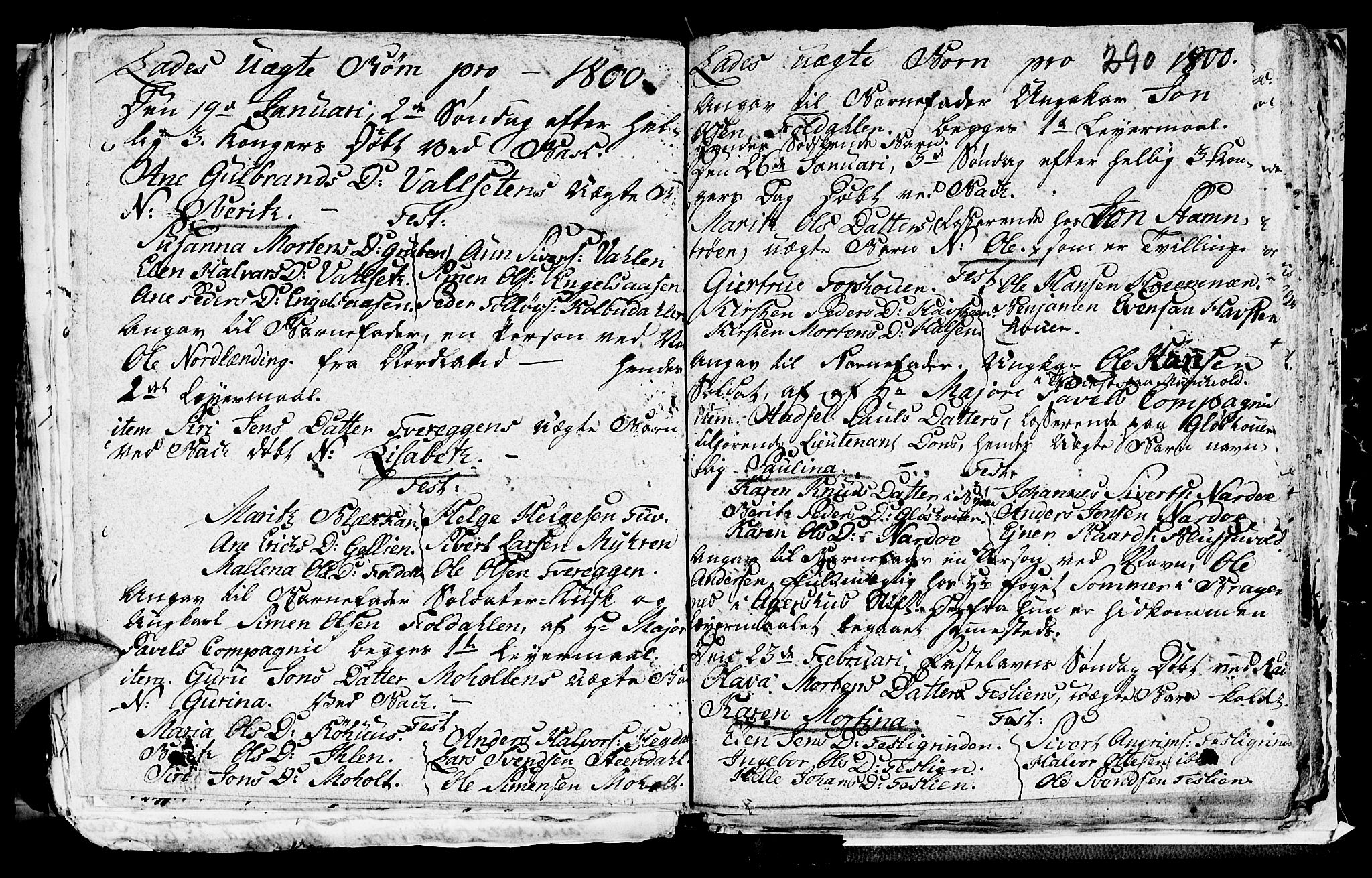 Ministerialprotokoller, klokkerbøker og fødselsregistre - Sør-Trøndelag, SAT/A-1456/606/L0305: Parish register (copy) no. 606C01, 1757-1819, p. 290