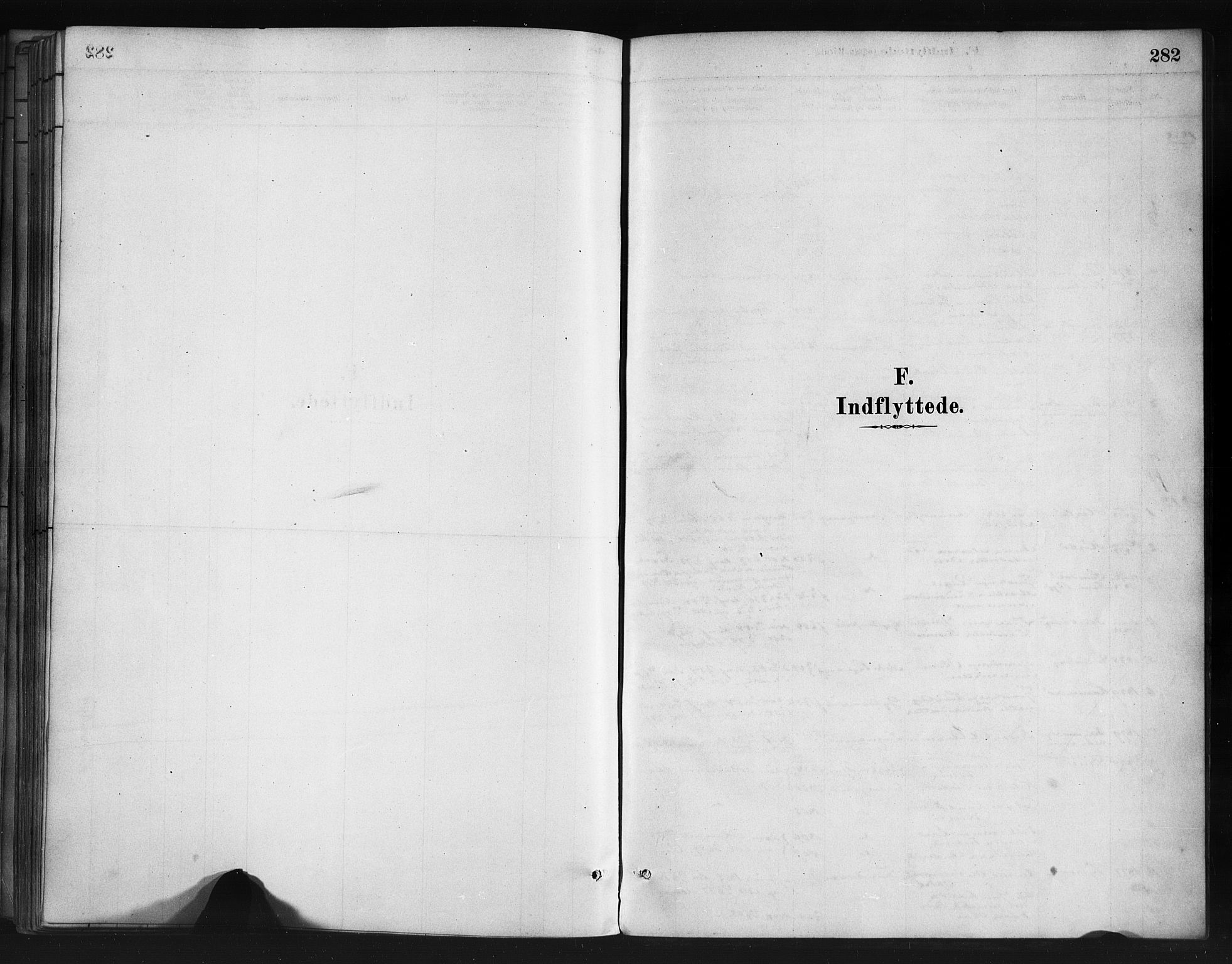 Askøy Sokneprestembete, SAB/A-74101/H/Ha/Haa/Haae/L0002: Parish register (official) no. E 2, 1878-1891, p. 282