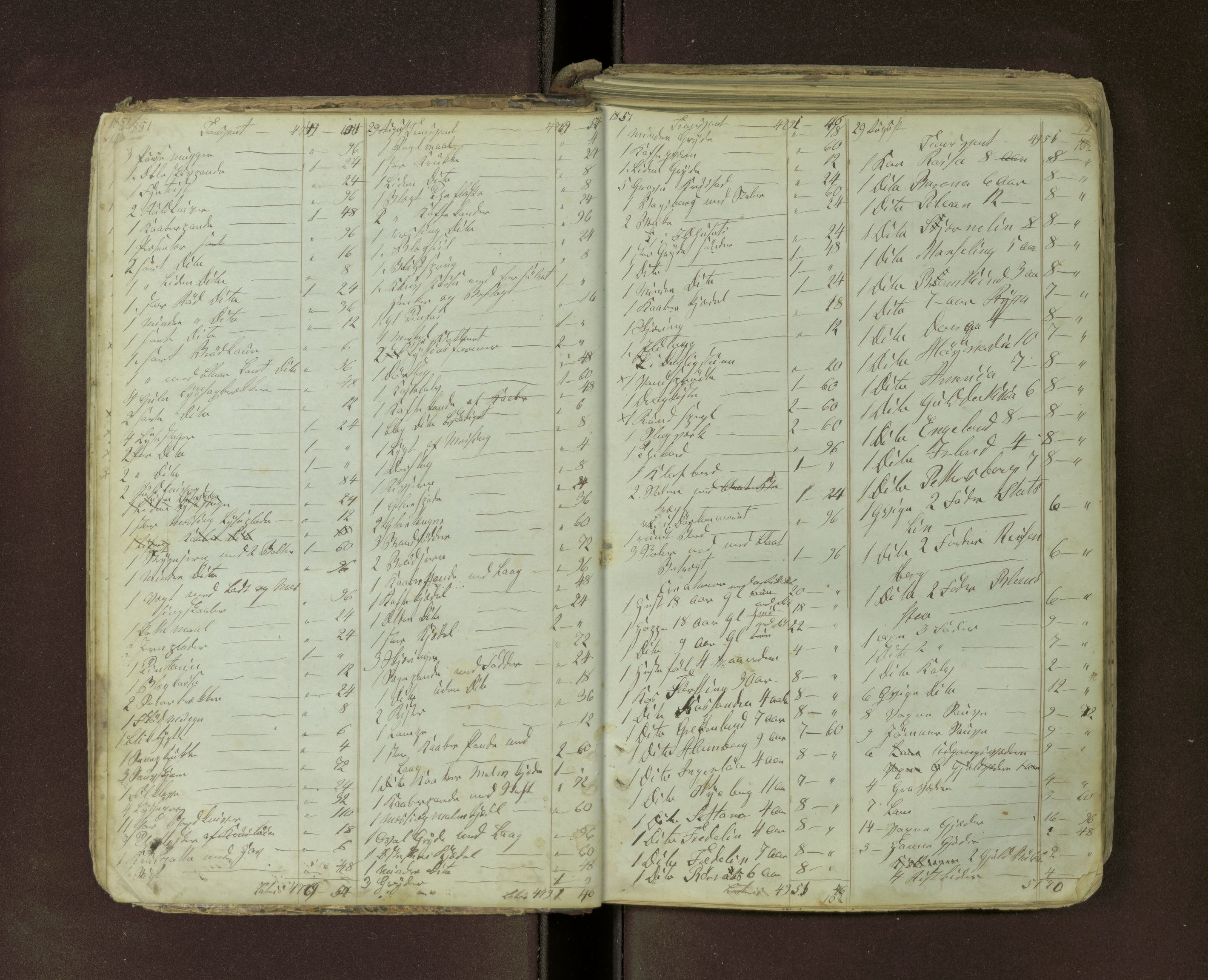 Tjøtta lensmannskontor, AV/SAT-A-5712/1/02/L0002: 2.02.01 - Registreringsprotokoll, merk. dødsanmeldelse, 1845-1873