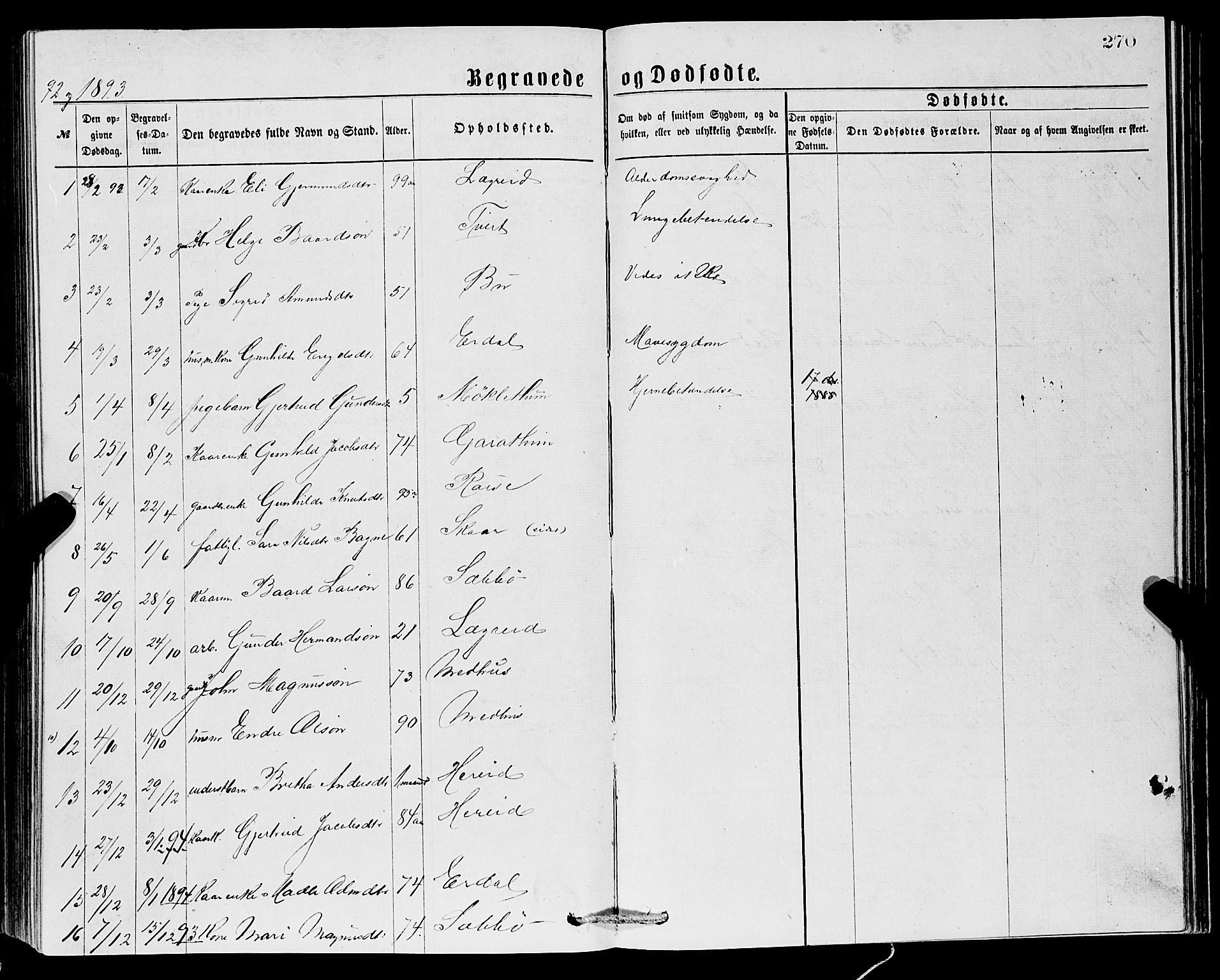 Ullensvang sokneprestembete, SAB/A-78701/H/Hab: Parish register (copy) no. C 2, 1871-1899, p. 270