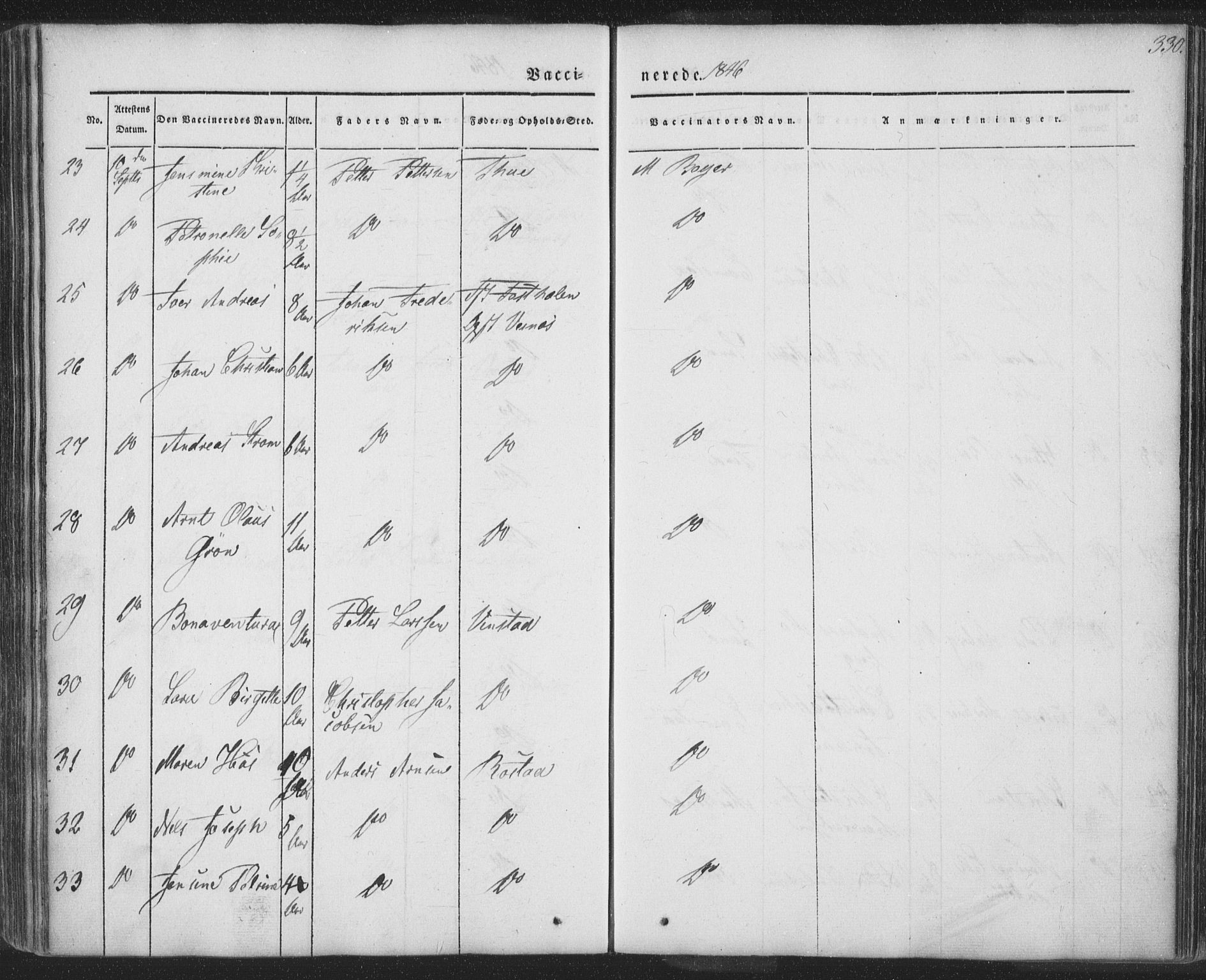 Ministerialprotokoller, klokkerbøker og fødselsregistre - Nordland, AV/SAT-A-1459/885/L1202: Parish register (official) no. 885A03, 1838-1859, p. 330