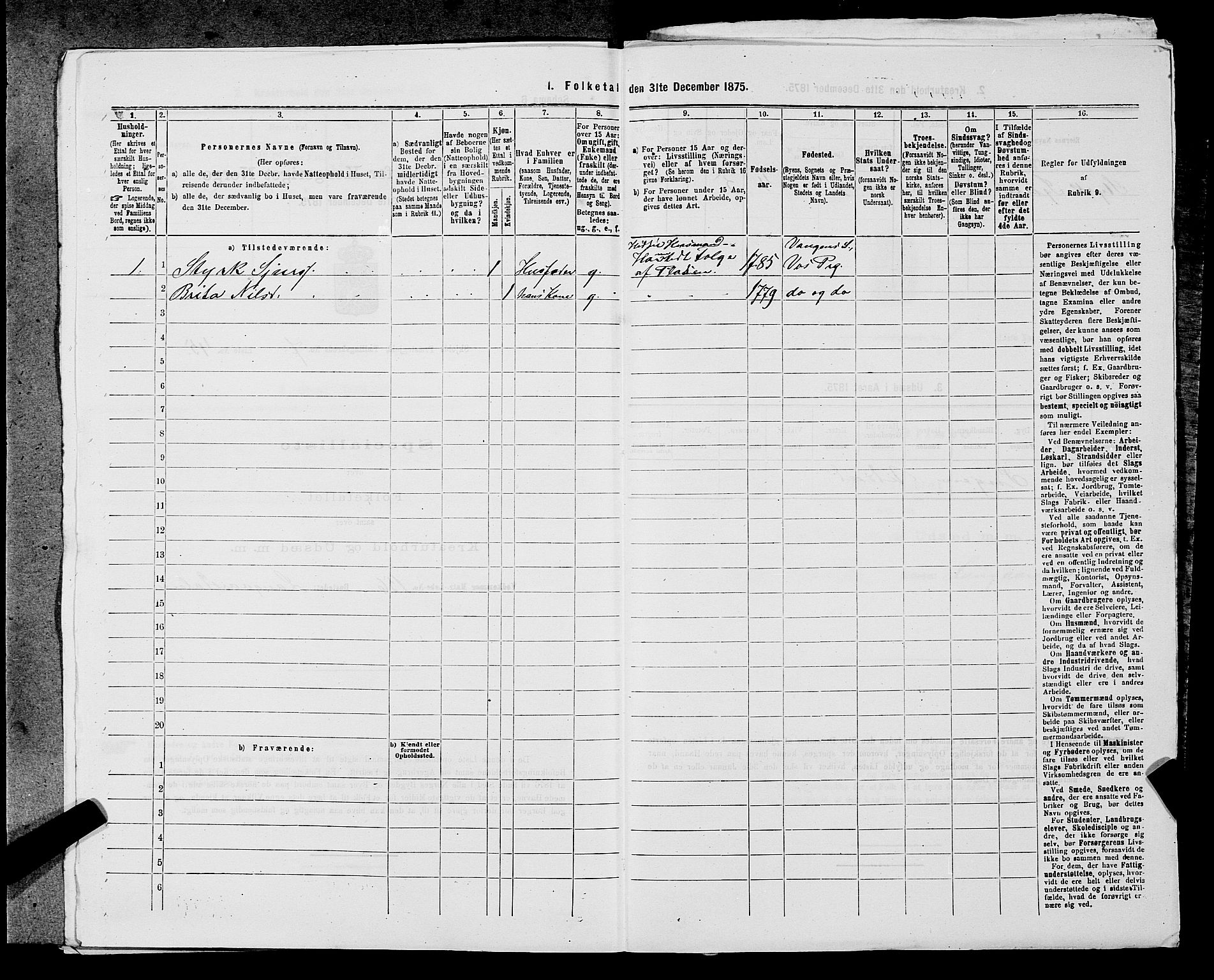 SAST, 1875 census for 1154P Skjold, 1875, p. 715