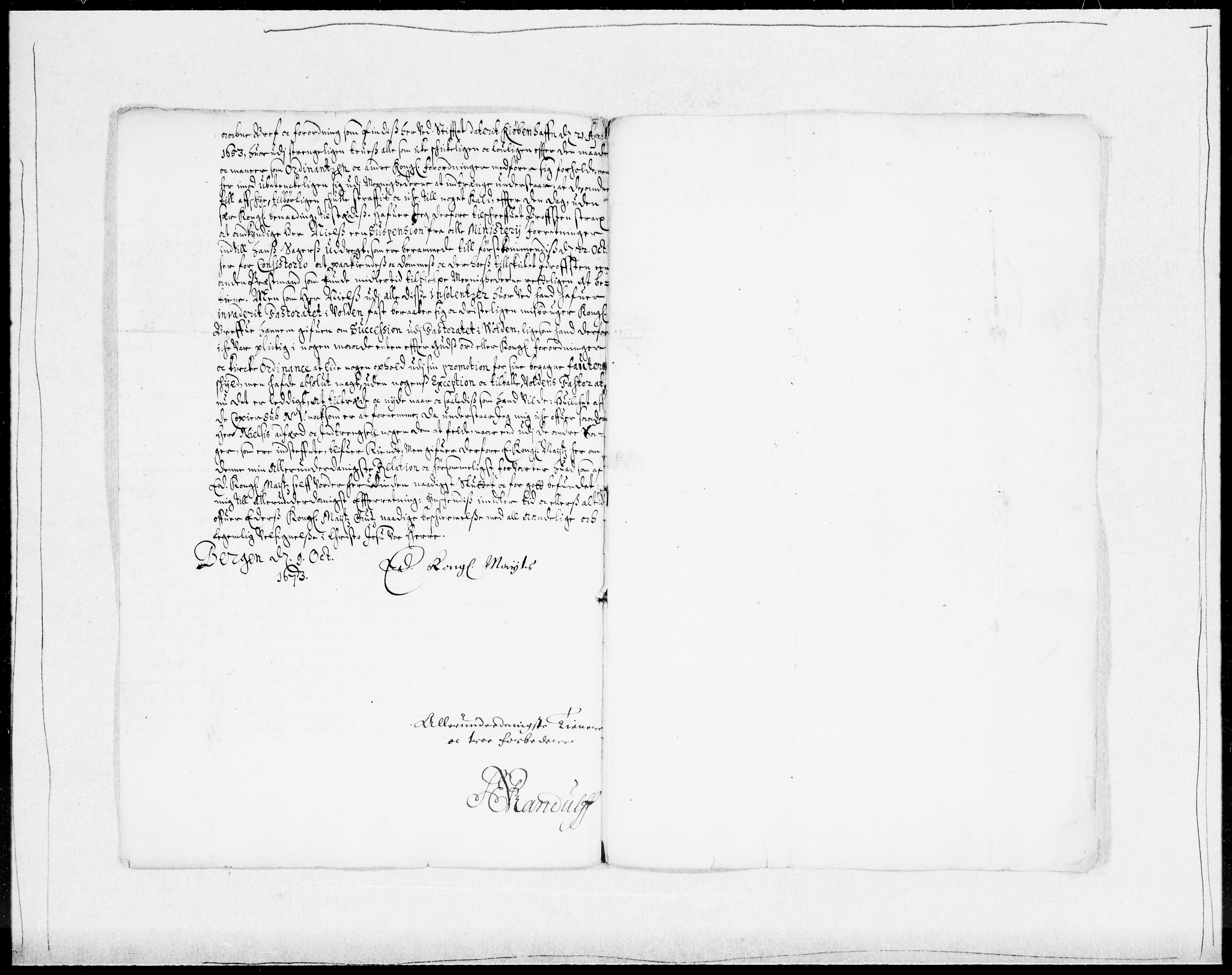 Danske Kanselli 1572-1799, AV/RA-EA-3023/F/Fc/Fcc/Fcca/L0032: Norske innlegg 1572-1799, 1674-1680, p. 19