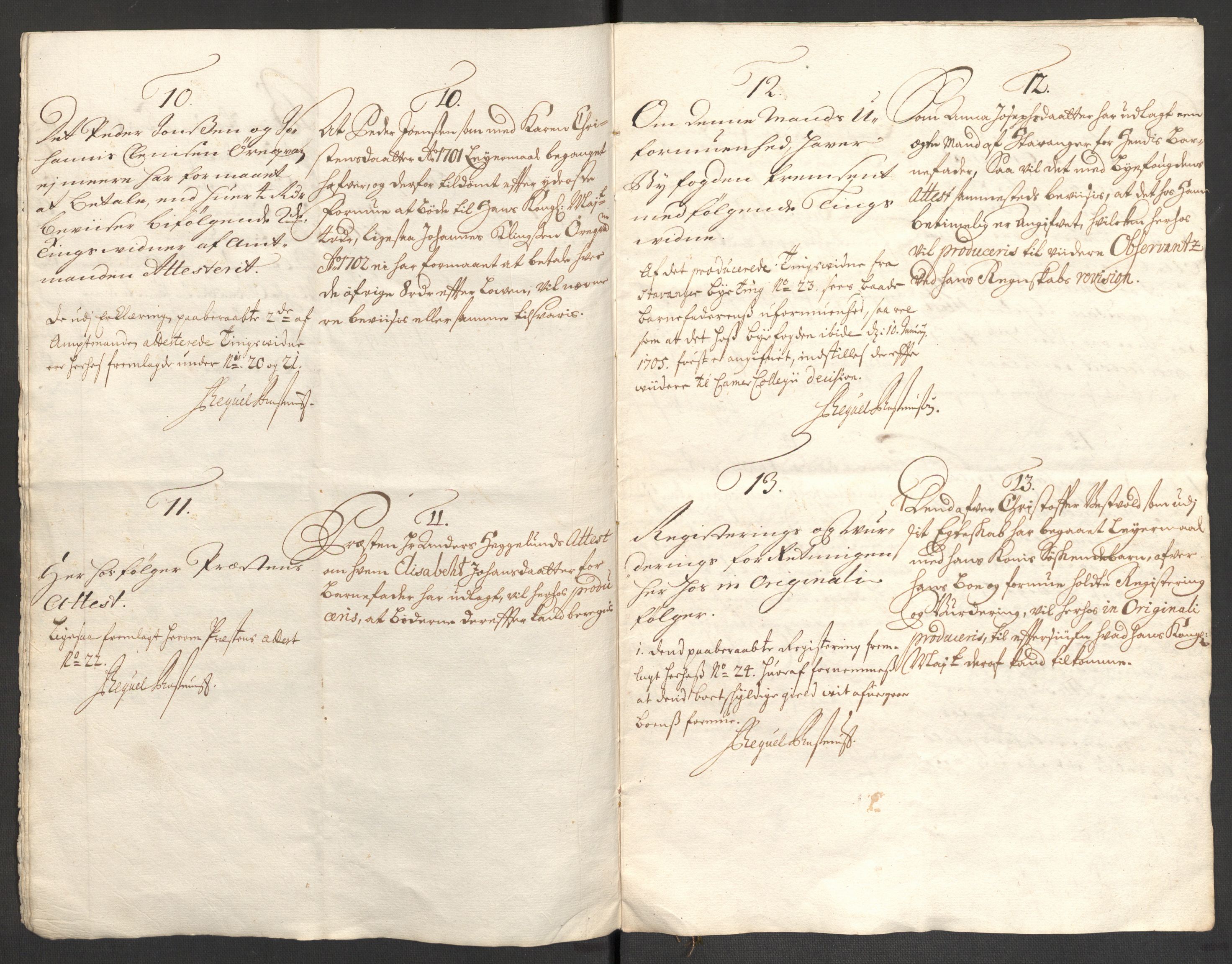 Rentekammeret inntil 1814, Reviderte regnskaper, Fogderegnskap, RA/EA-4092/R47/L2858: Fogderegnskap Ryfylke, 1697-1700, p. 442