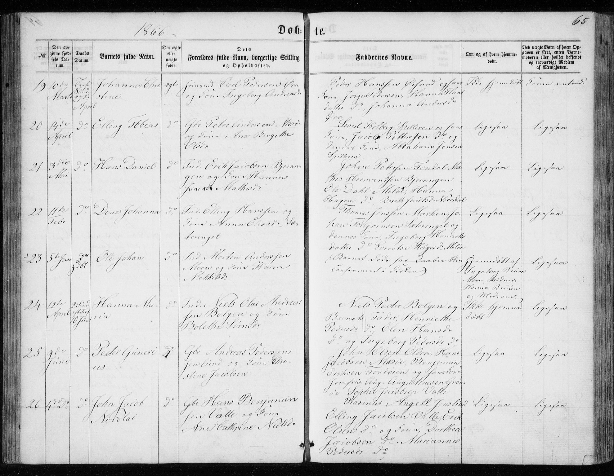 Ministerialprotokoller, klokkerbøker og fødselsregistre - Nordland, AV/SAT-A-1459/843/L0634: Parish register (copy) no. 843C03, 1860-1884, p. 65