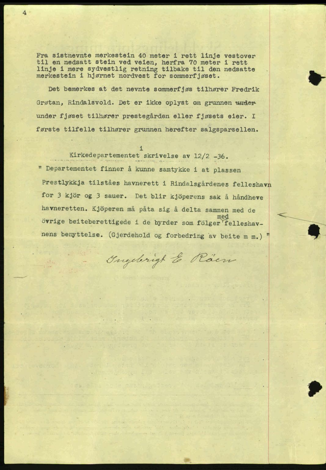 Nordmøre sorenskriveri, AV/SAT-A-4132/1/2/2Ca: Mortgage book no. A80, 1936-1937, Diary no: : 1994/1936