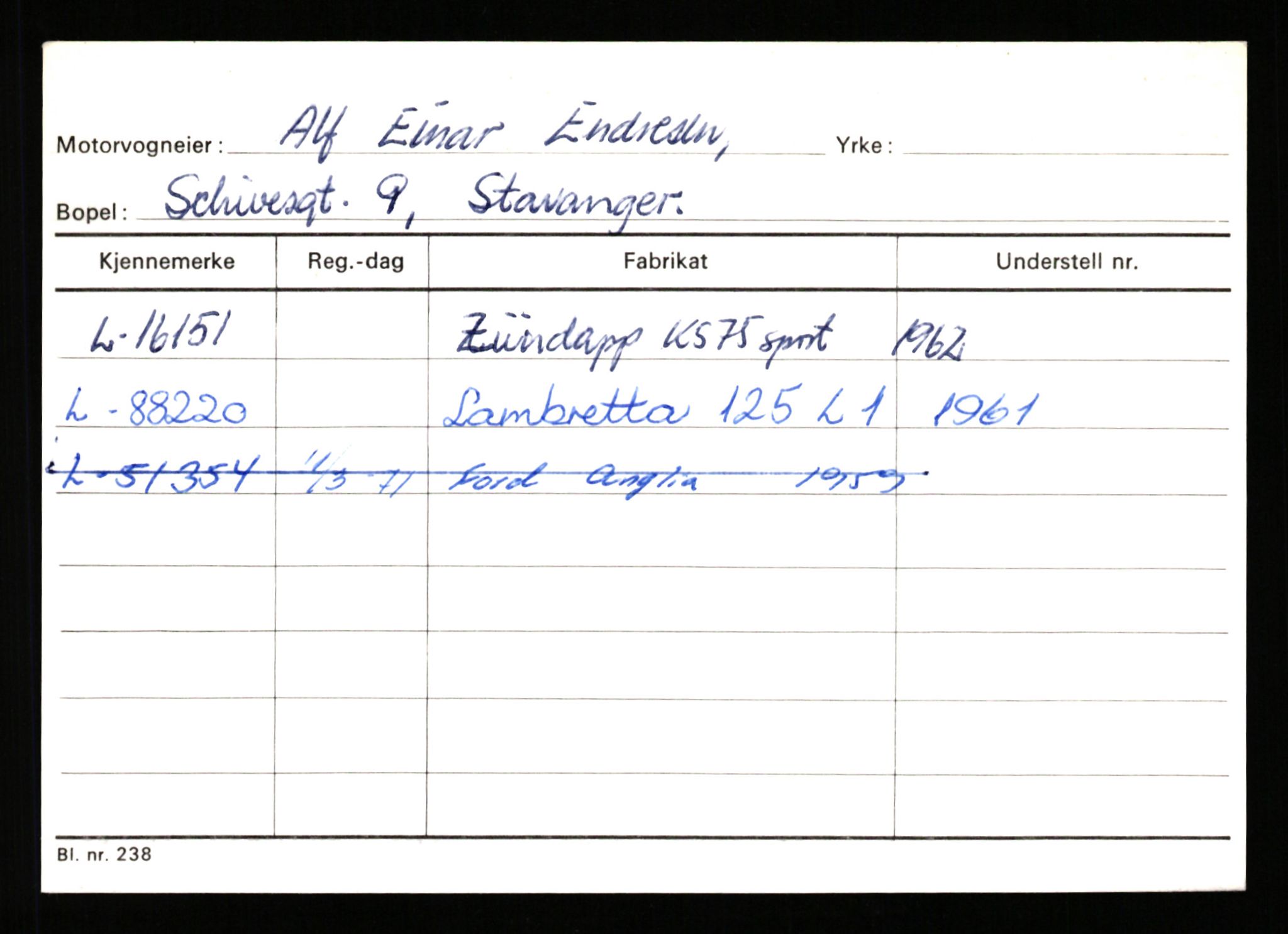 Stavanger trafikkstasjon, AV/SAST-A-101942/0/H/L0007: Egerøy - Eppeland, 1930-1971, p. 2287